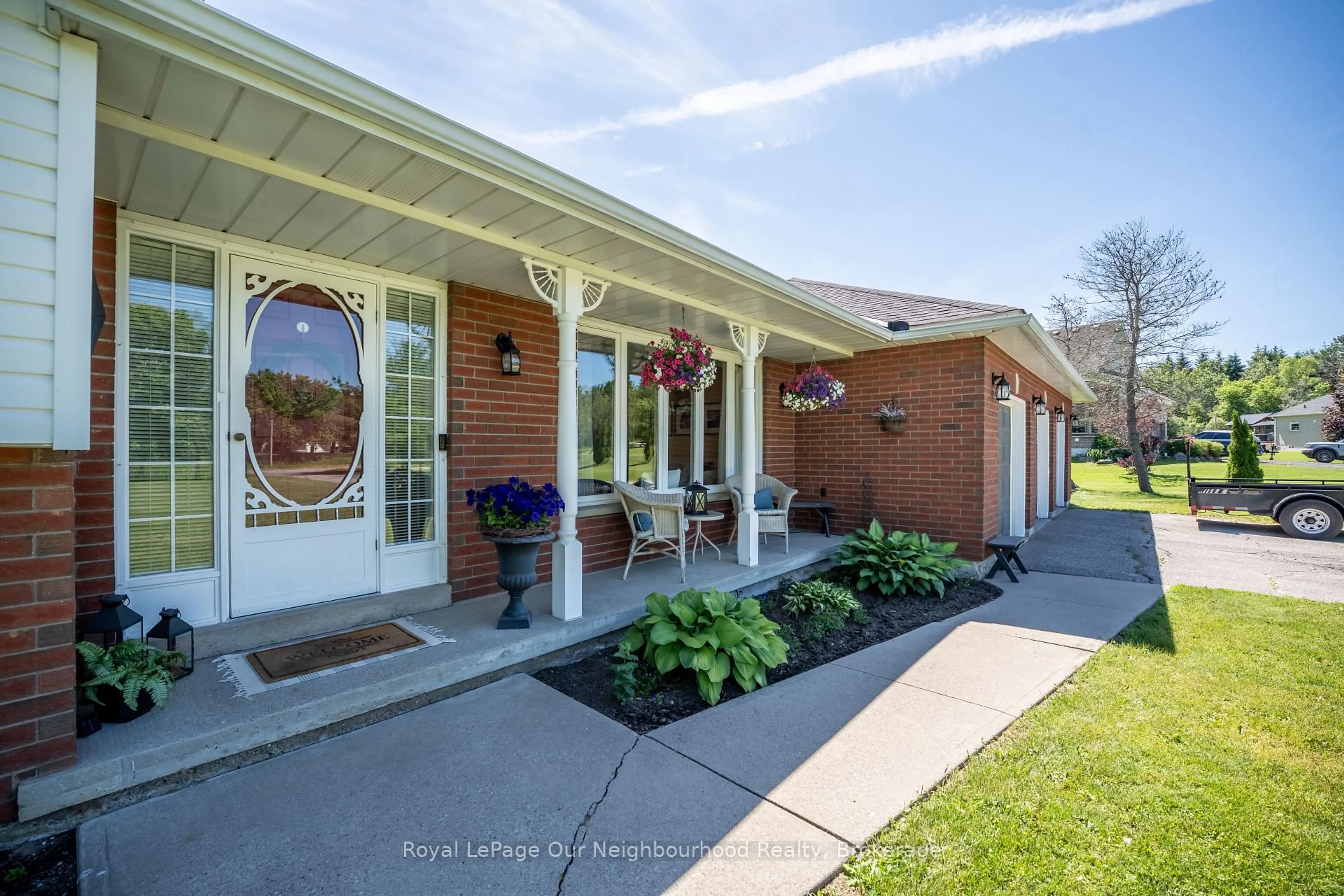 Home with brick exterior material, street for 3839 Larose Cres, Port Hope Ontario L0A 1B0