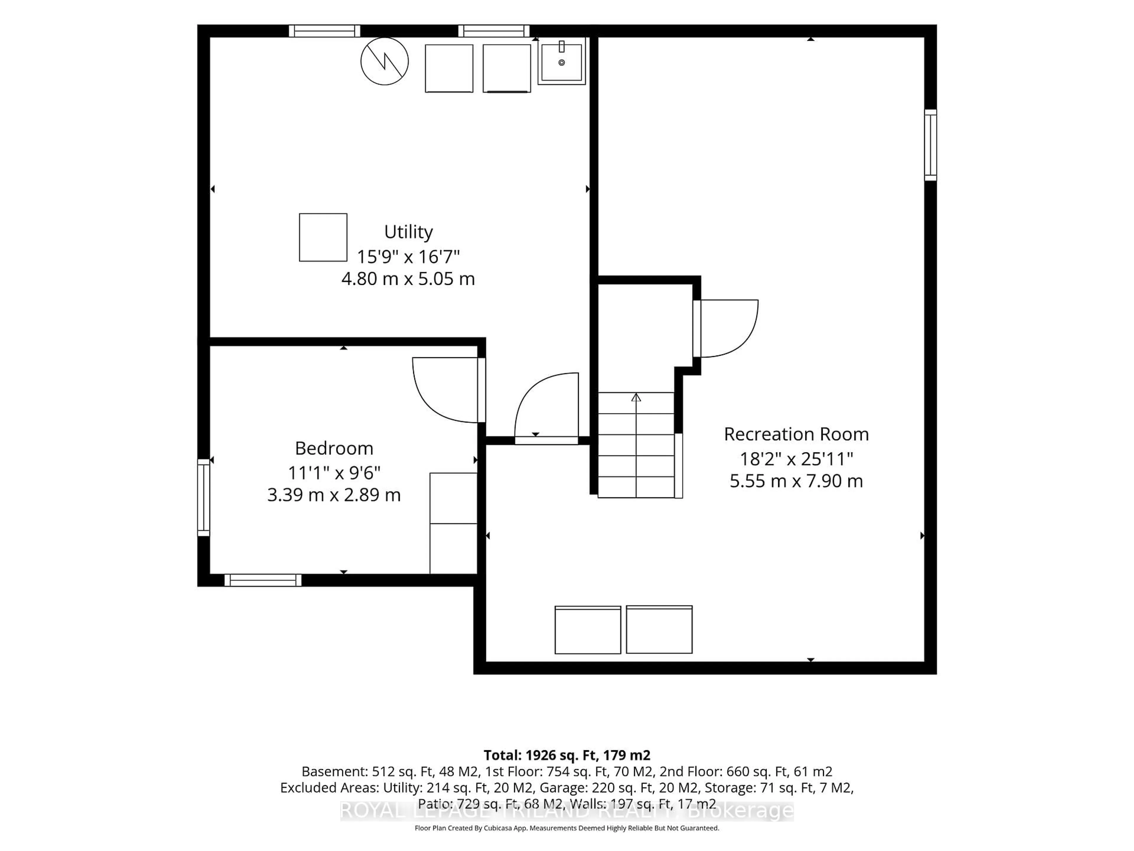 Floor plan for 23 Braemar Cres, London North Ontario N6H 2X2