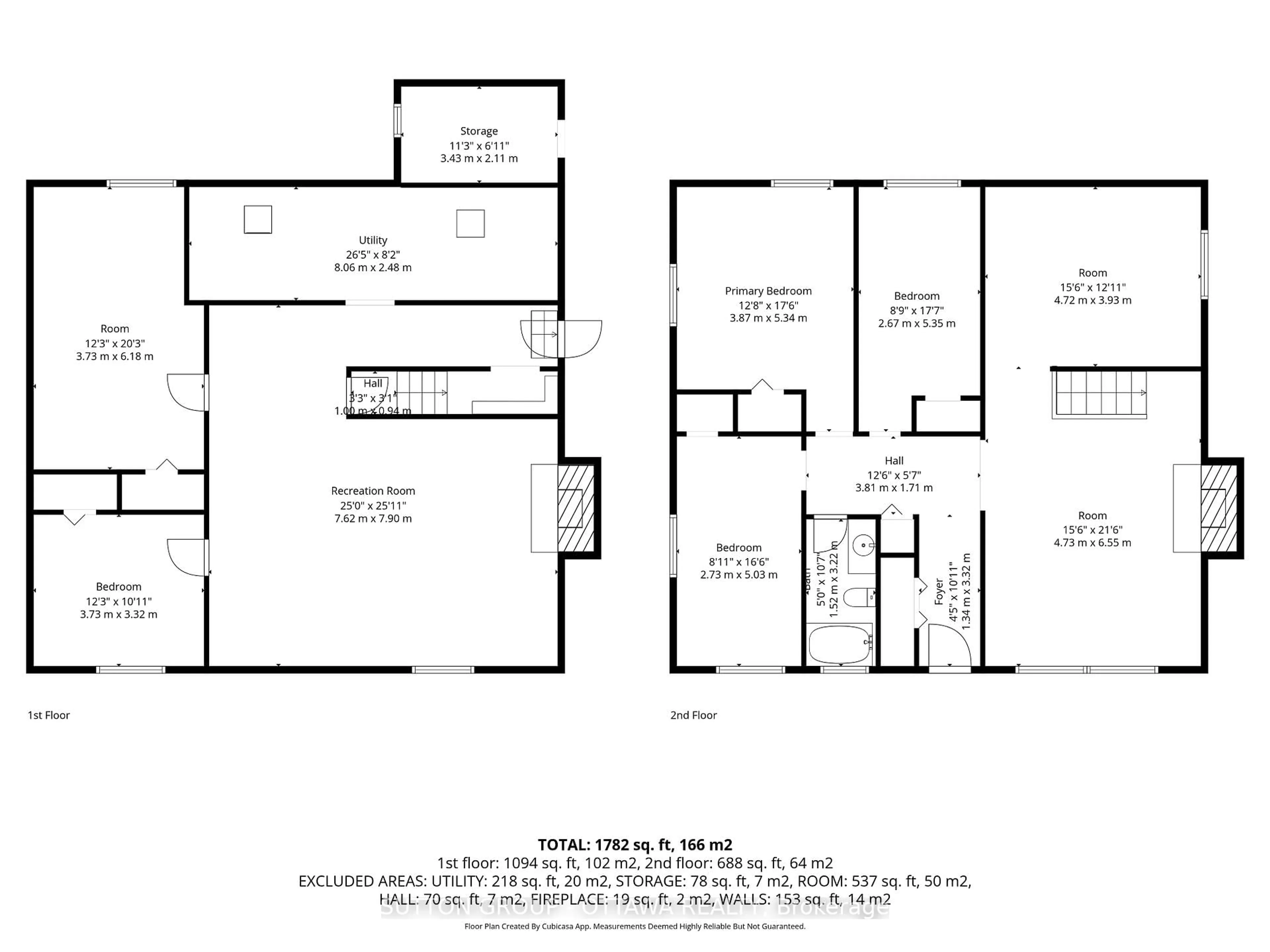 Floor plan for 829 Bayview Dr, Ottawa Ontario K0A 3M0