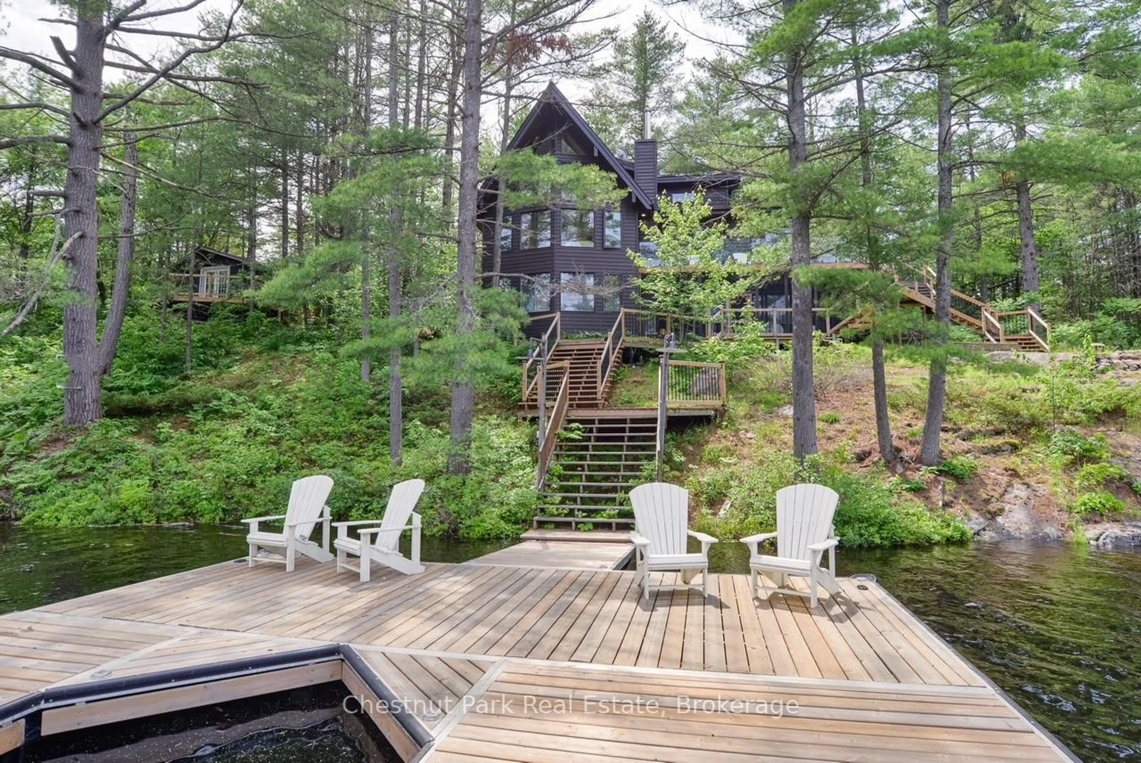 Patio, water/lake/river/ocean view for 5600 Kahshe Lake, Gravenhurst Ontario P1P 1R6
