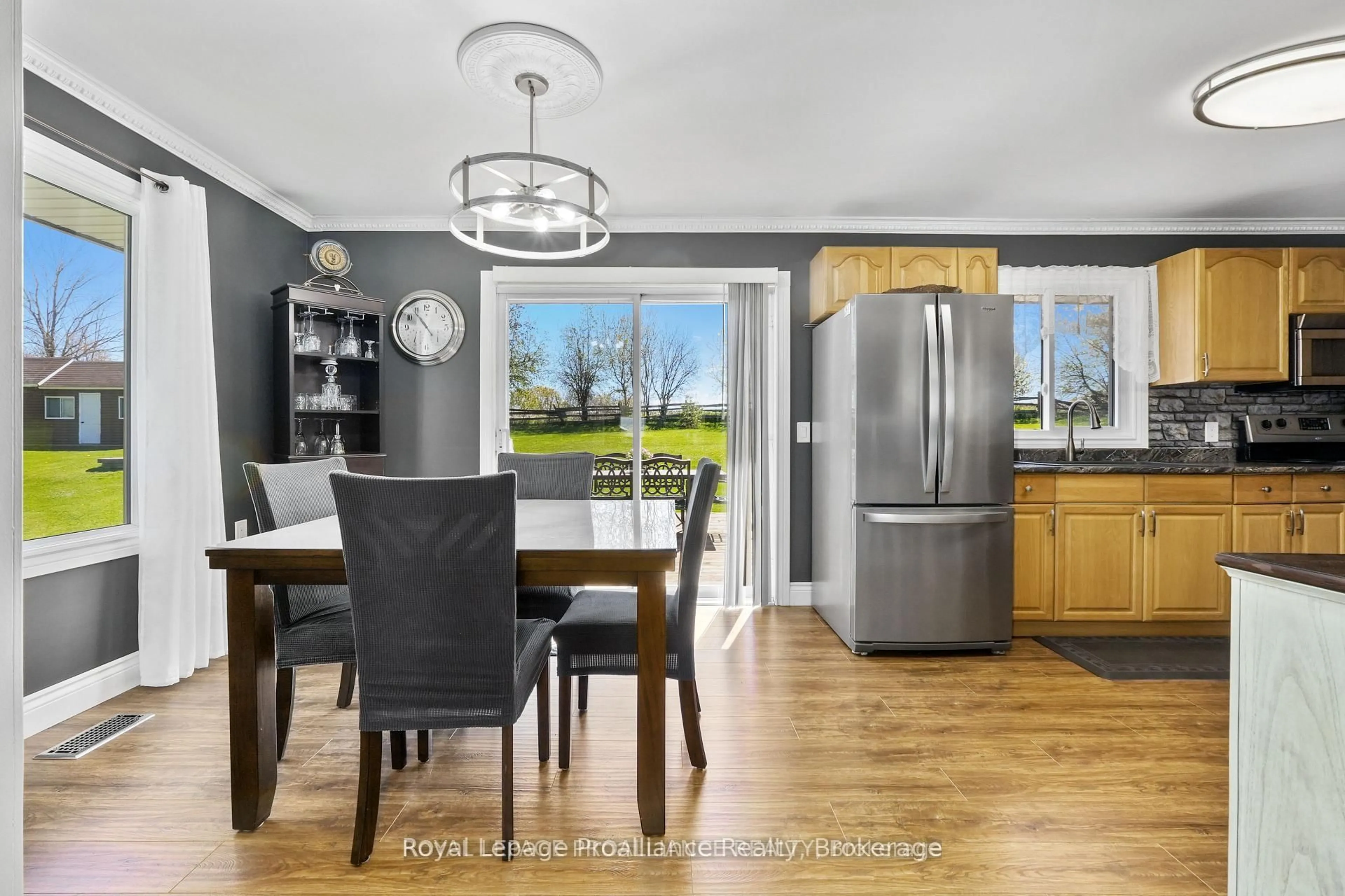 Open concept kitchen, unknown for 7755 County Road 45, Alnwick/Haldimand Ontario K0K 2X0