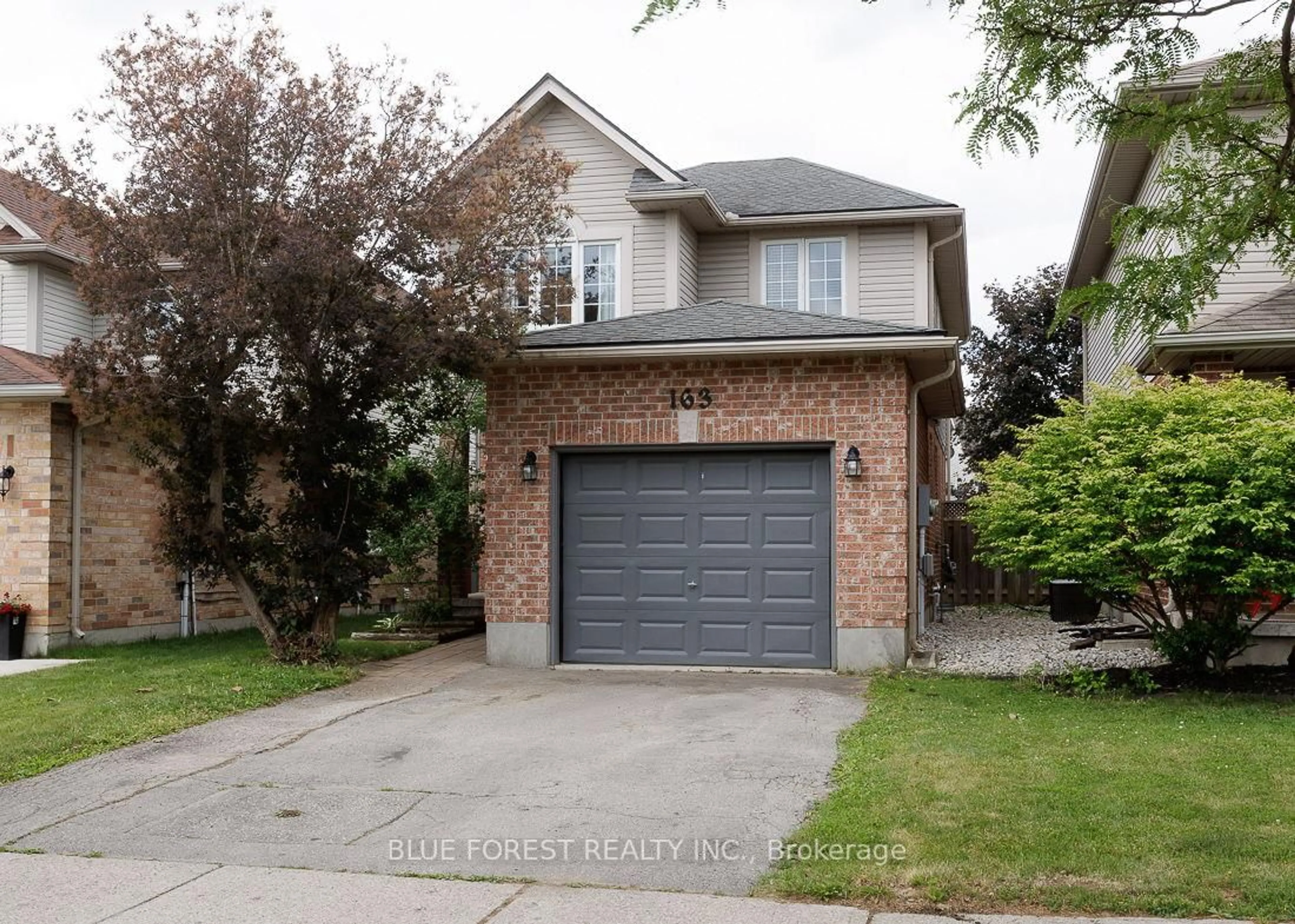 Home with brick exterior material, street for 163 Emerald Rd, London South Ontario N6M 1J3
