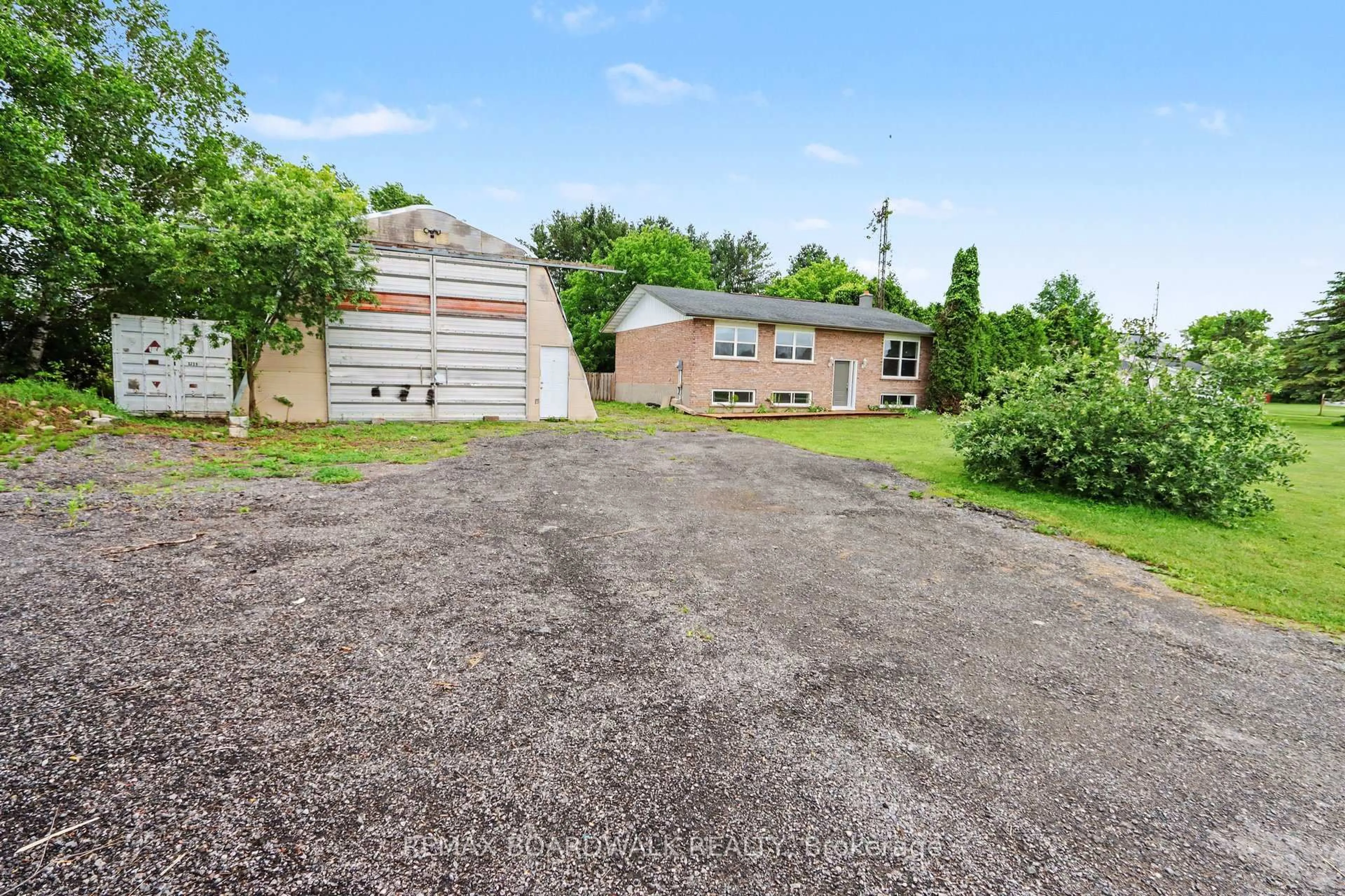 A pic from outside/outdoor area/front of a property/back of a property/a pic from drone, unknown for 503 Brouseville Rd, Edwardsburgh/Cardinal Ontario K0E 1E0
