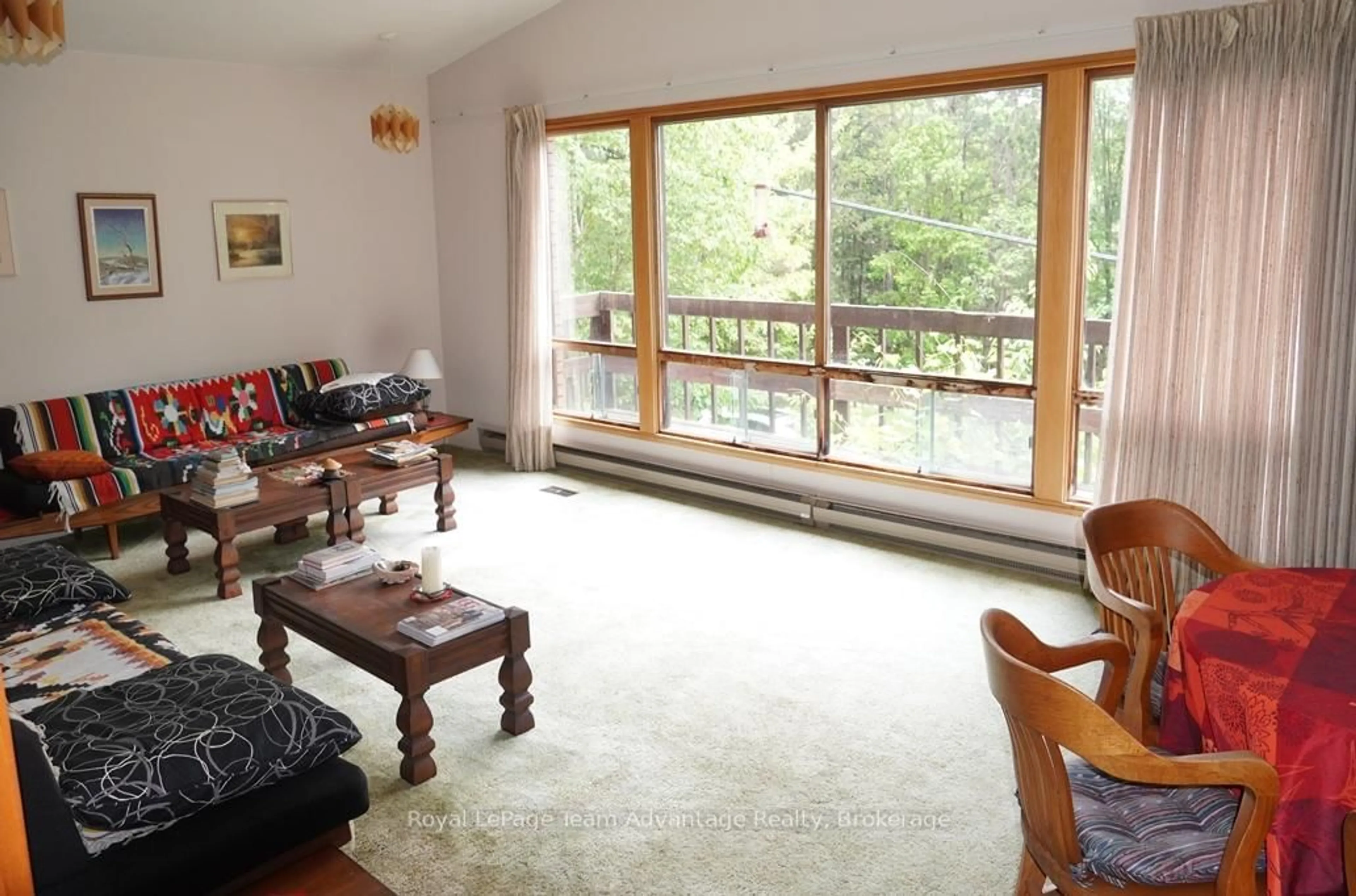 Living room with furniture, unknown for 49 Bayview Dr, Carling Ontario P0G 1G0