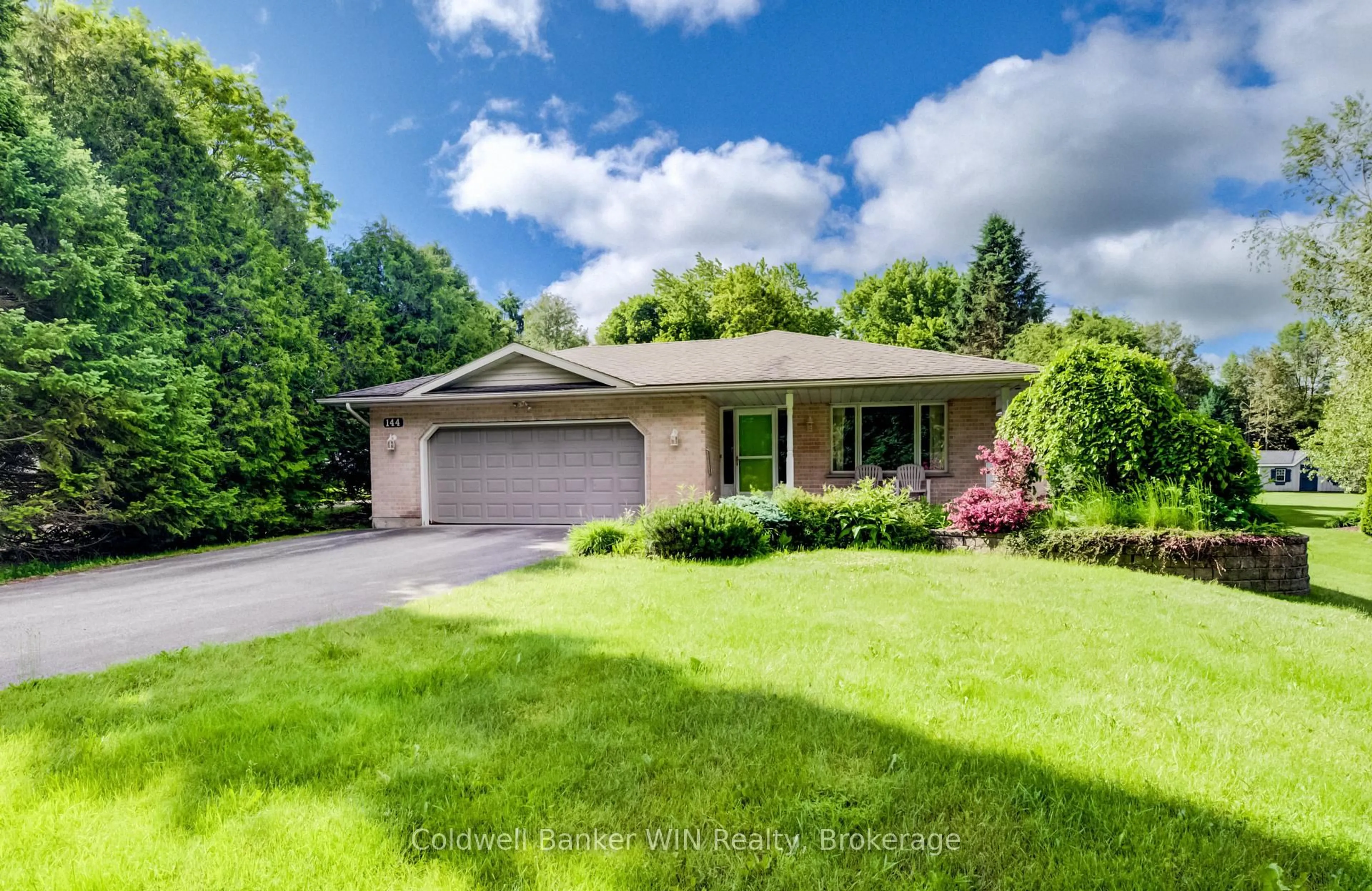 Home with brick exterior material, street for 144 South Water St, Wellington North Ontario N0G 2L3
