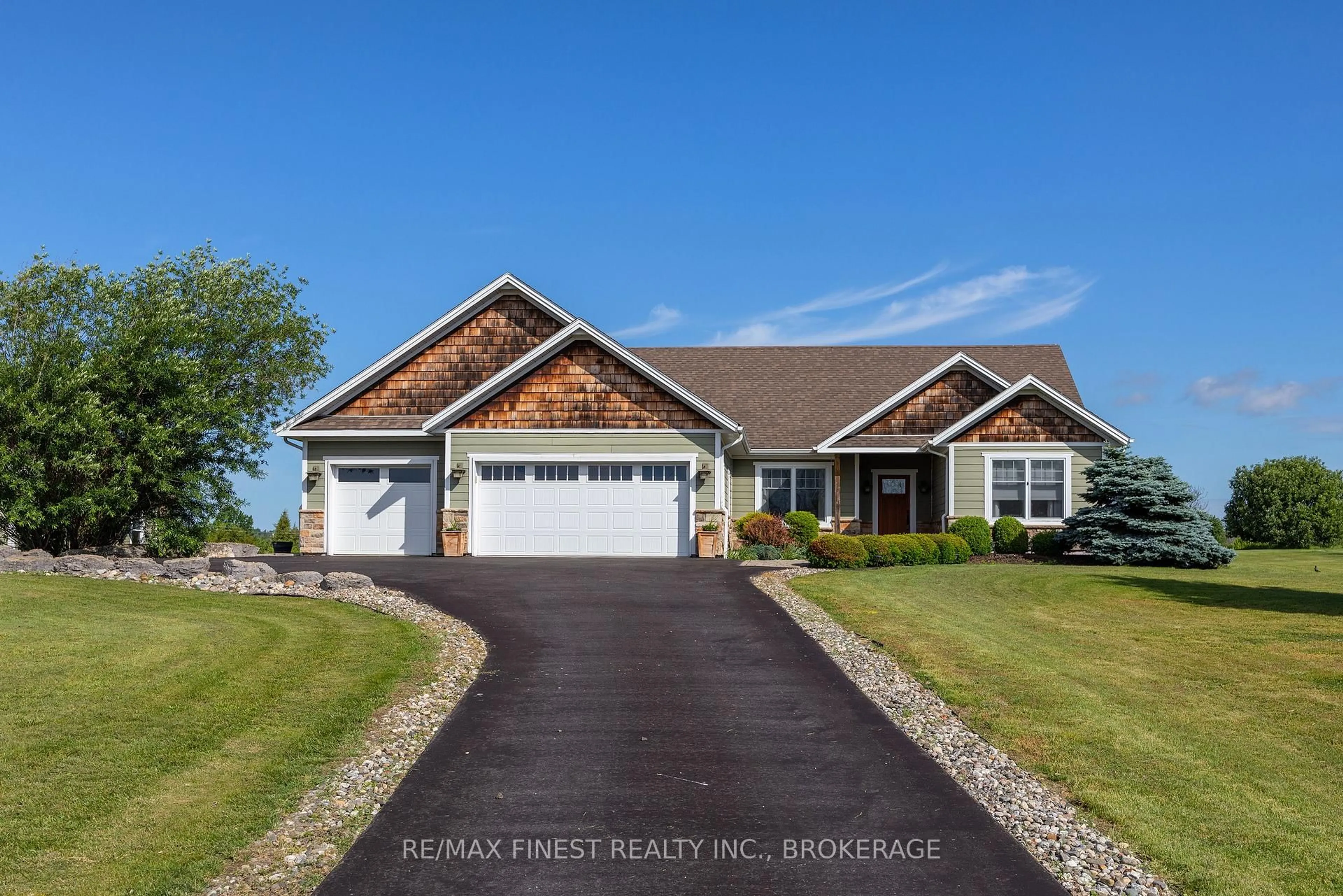 Home with vinyl exterior material, street for 1247 Millhaven Rd, Bissett Creek Ontario K0H 2H0