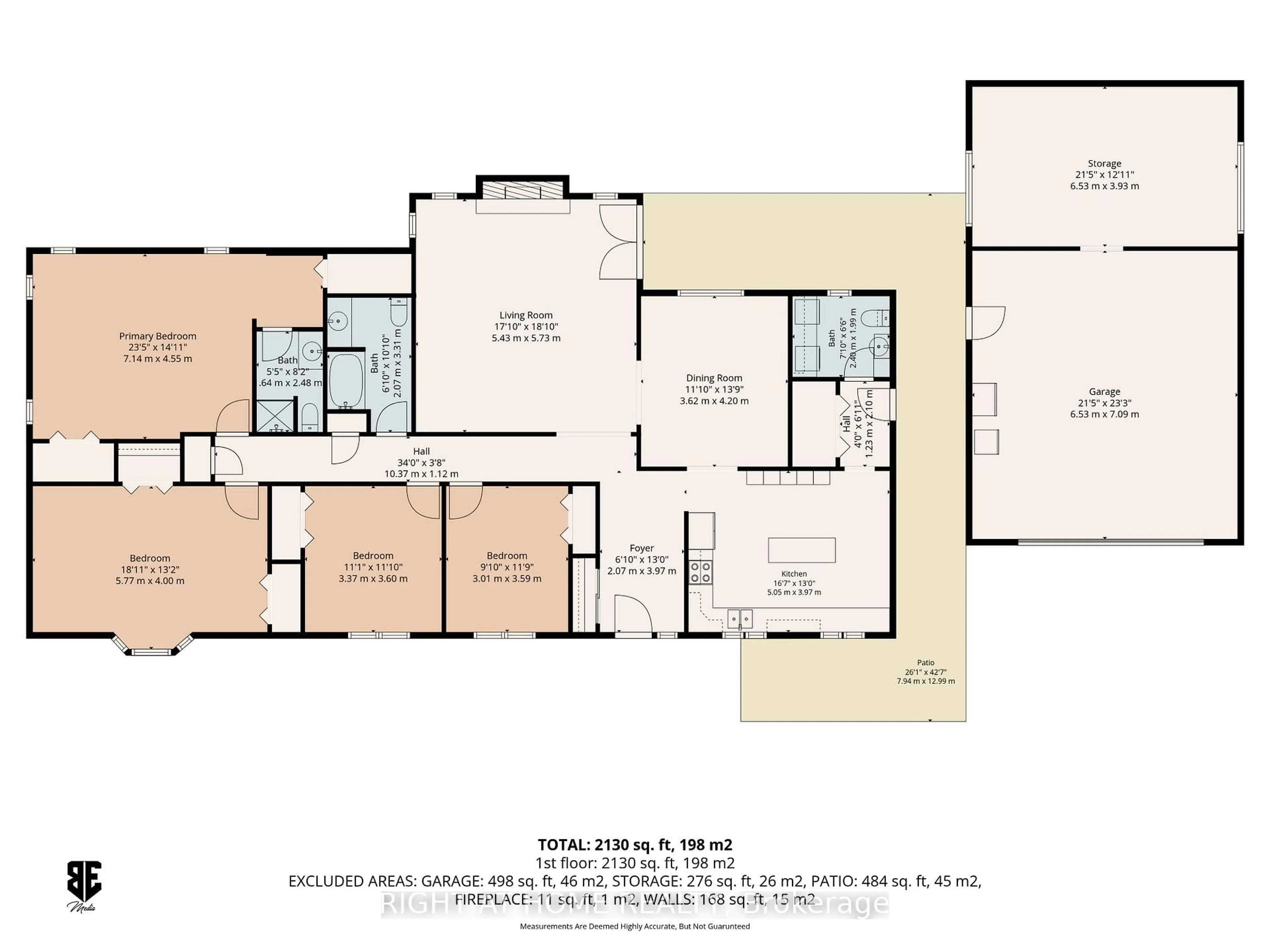 Floor plan for 35 Macmillan Rd, Madoc Ontario K0K 2K0