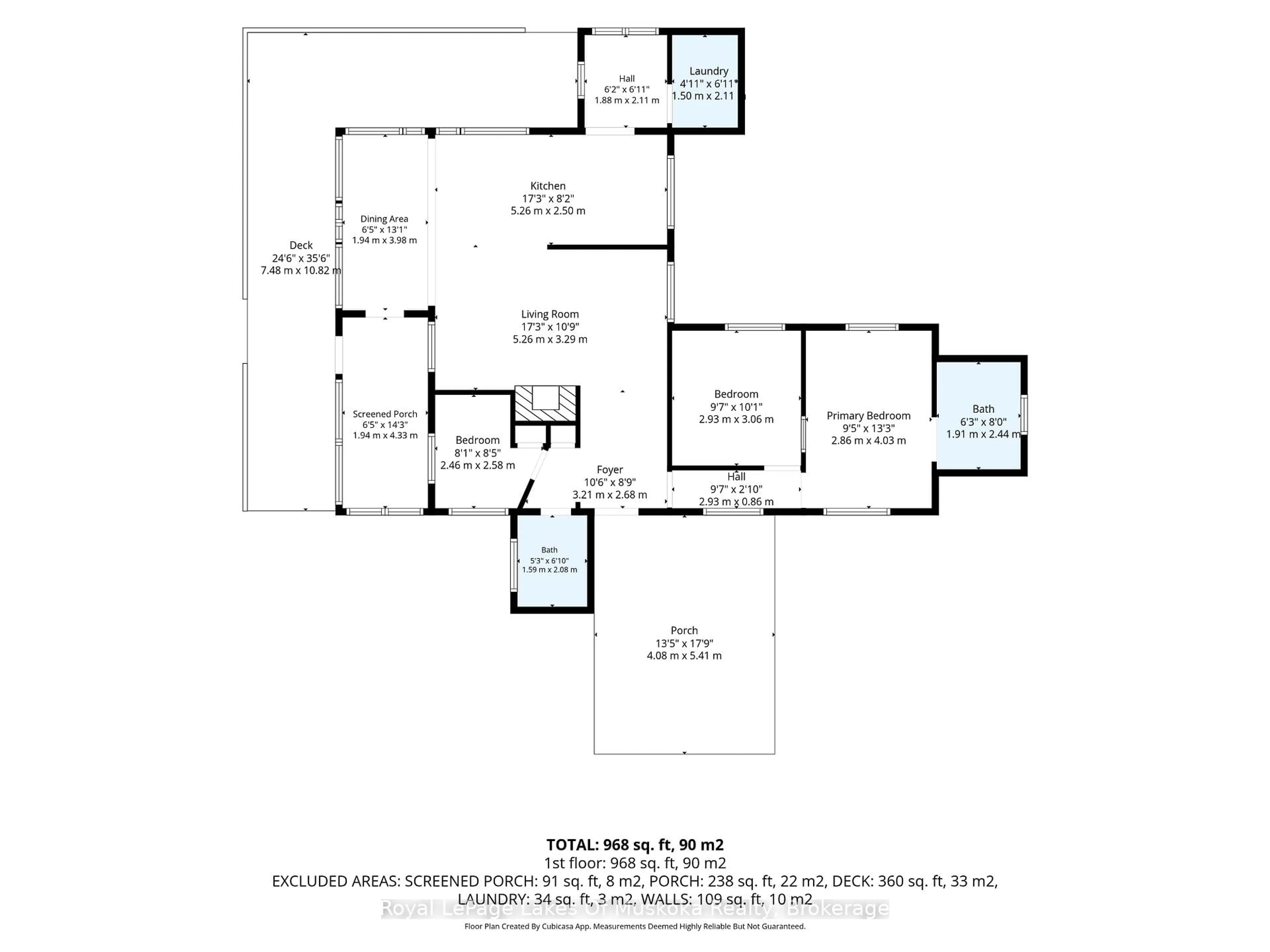 Floor plan for 1 Island 9KL (1 Chief Island), Gravenhurst Ontario P0E 1G0