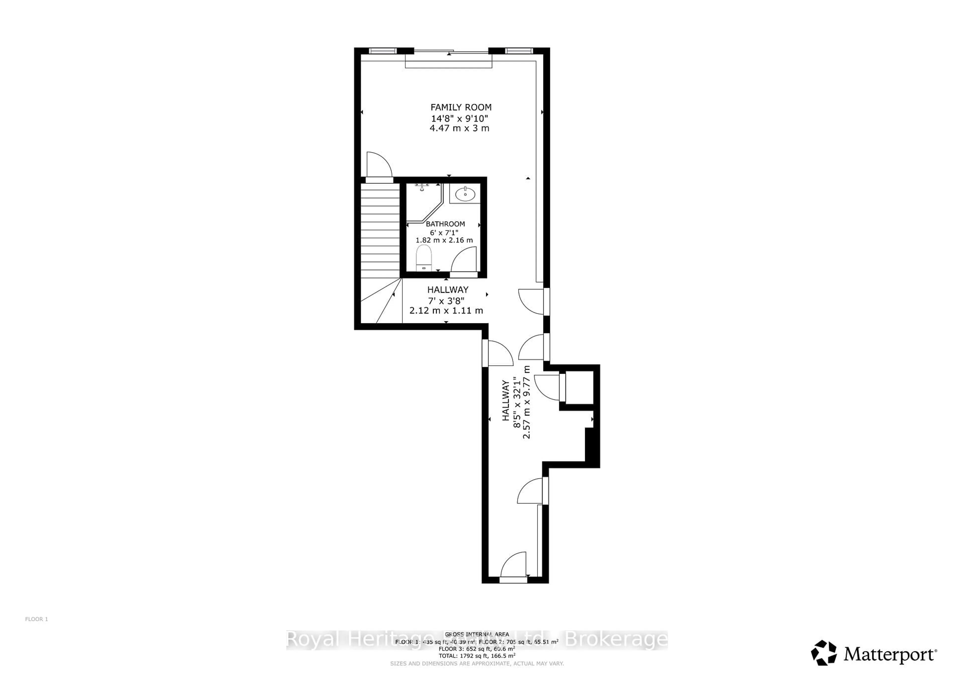 Floor plan for 91 Brookside St, Cavan Monaghan Ontario L0A 1G0