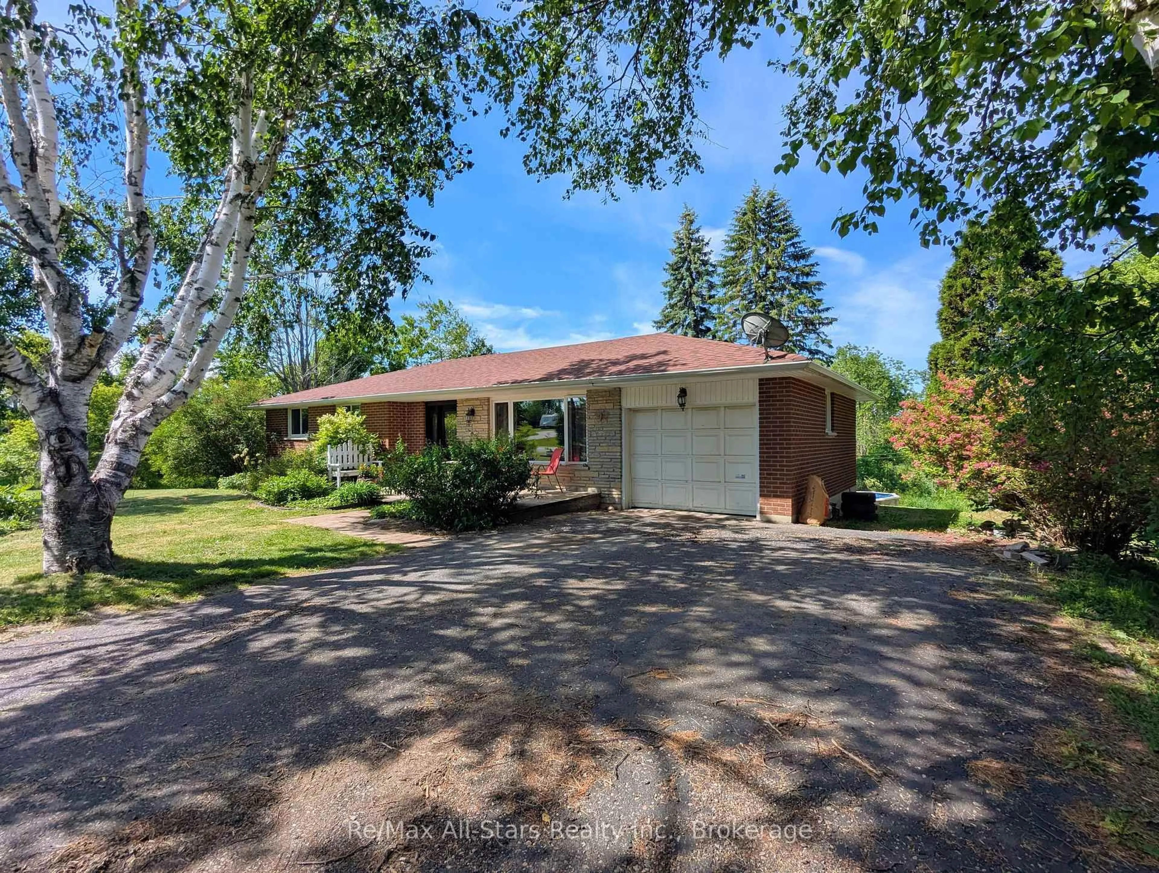 Home with brick exterior material, street for 14 Valley Rd, Cavan Monaghan Ontario L0A 1G0