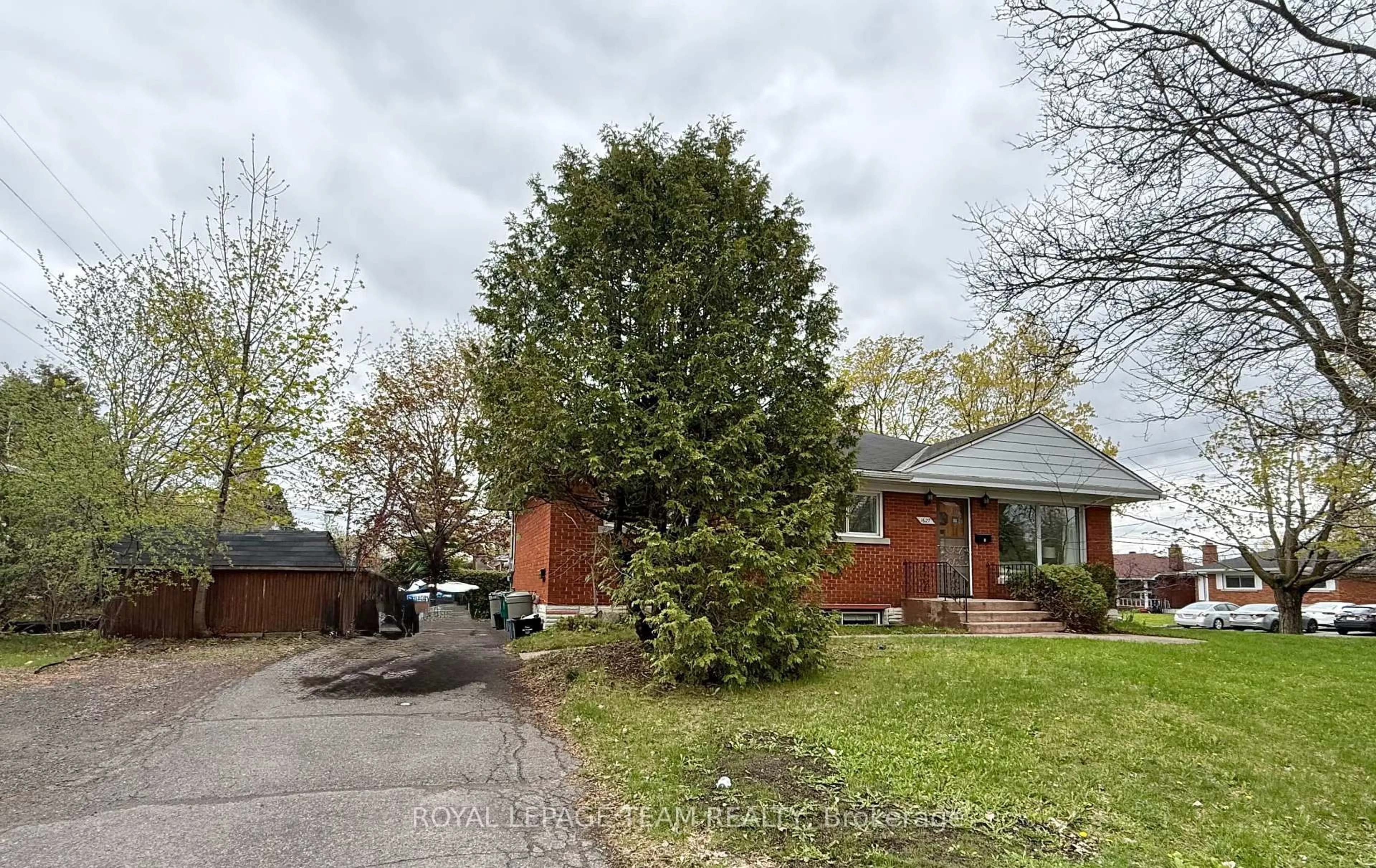 Home with brick exterior material, street for 1627 CHAUCER Ave #1 & 2, Ottawa Ontario K1G 0R7