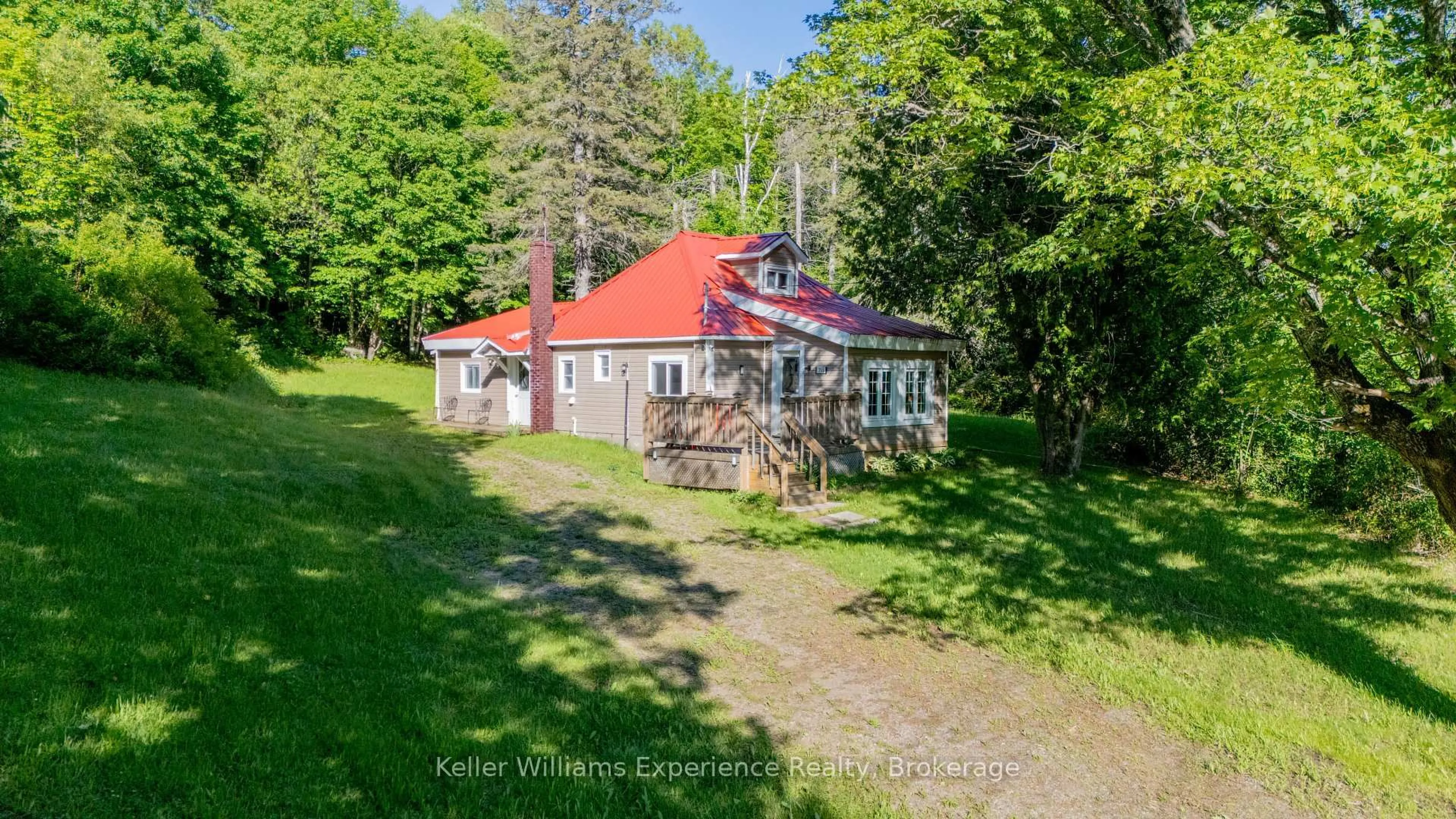 A pic from outside/outdoor area/front of a property/back of a property/a pic from drone, unknown for 1755 592 Highway, Perry Ontario P0A 1J0
