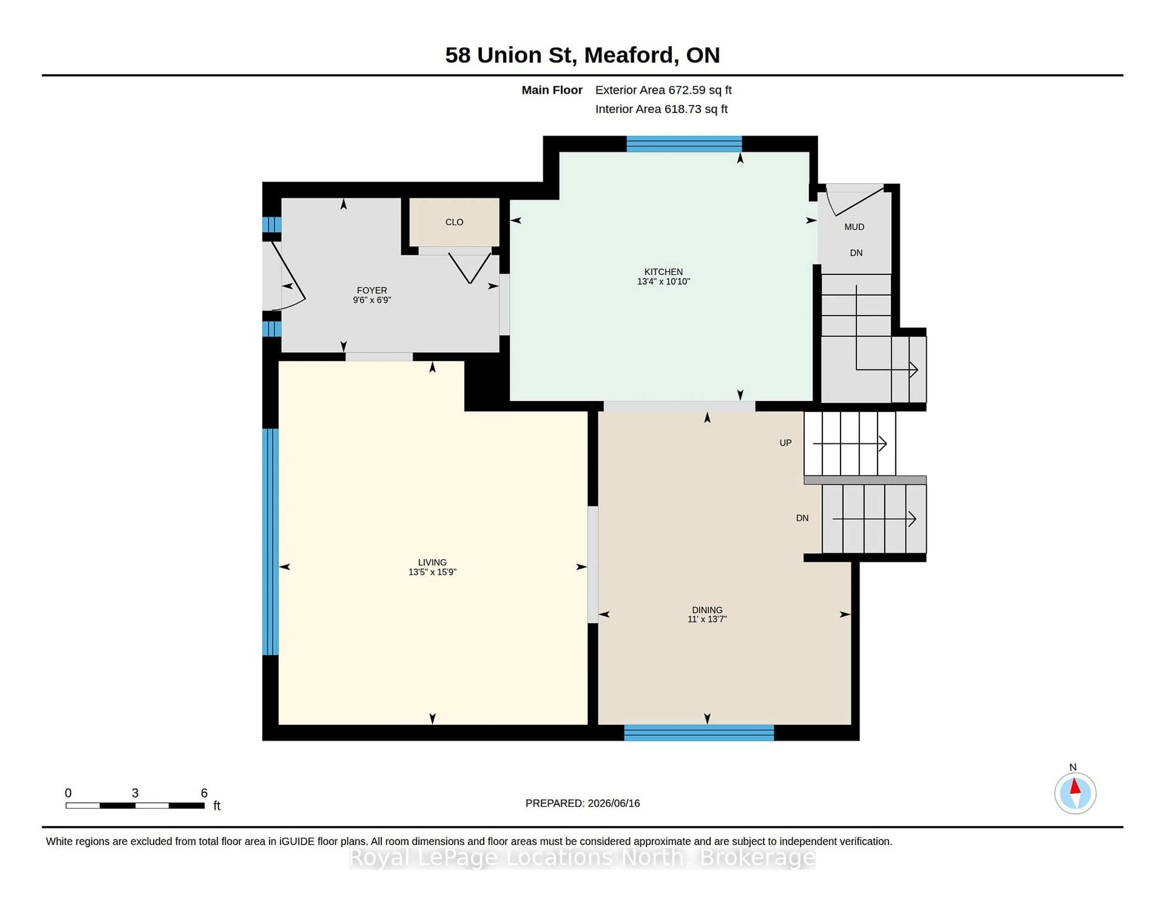 Floor plan for 58 Union St, Meaford Ontario N4L 1E6