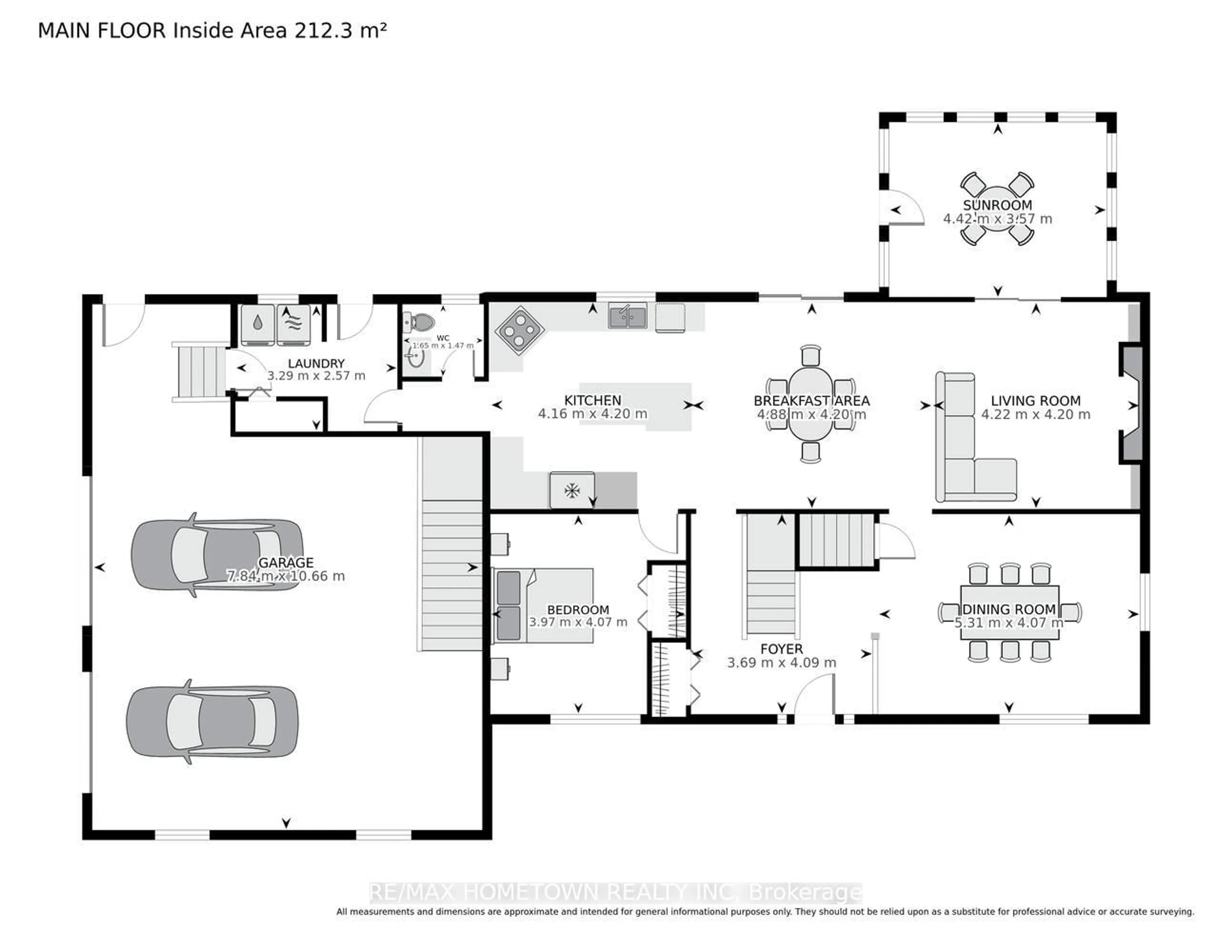 Floor plan for 4621 Haggarts Side Rd, Elizabethtown-Kitley Ontario K6T 1A5