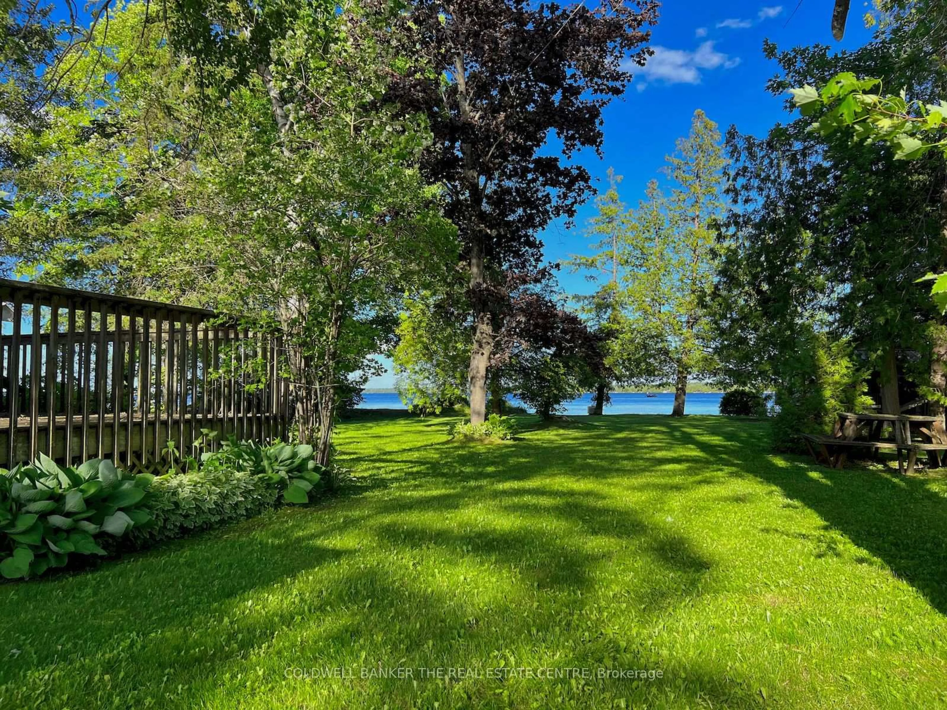 A pic from outside/outdoor area/front of a property/back of a property/a pic from drone, water/lake/river/ocean view for 72 West Bay Blvd, Kawartha Lakes Ontario K0M 2B0