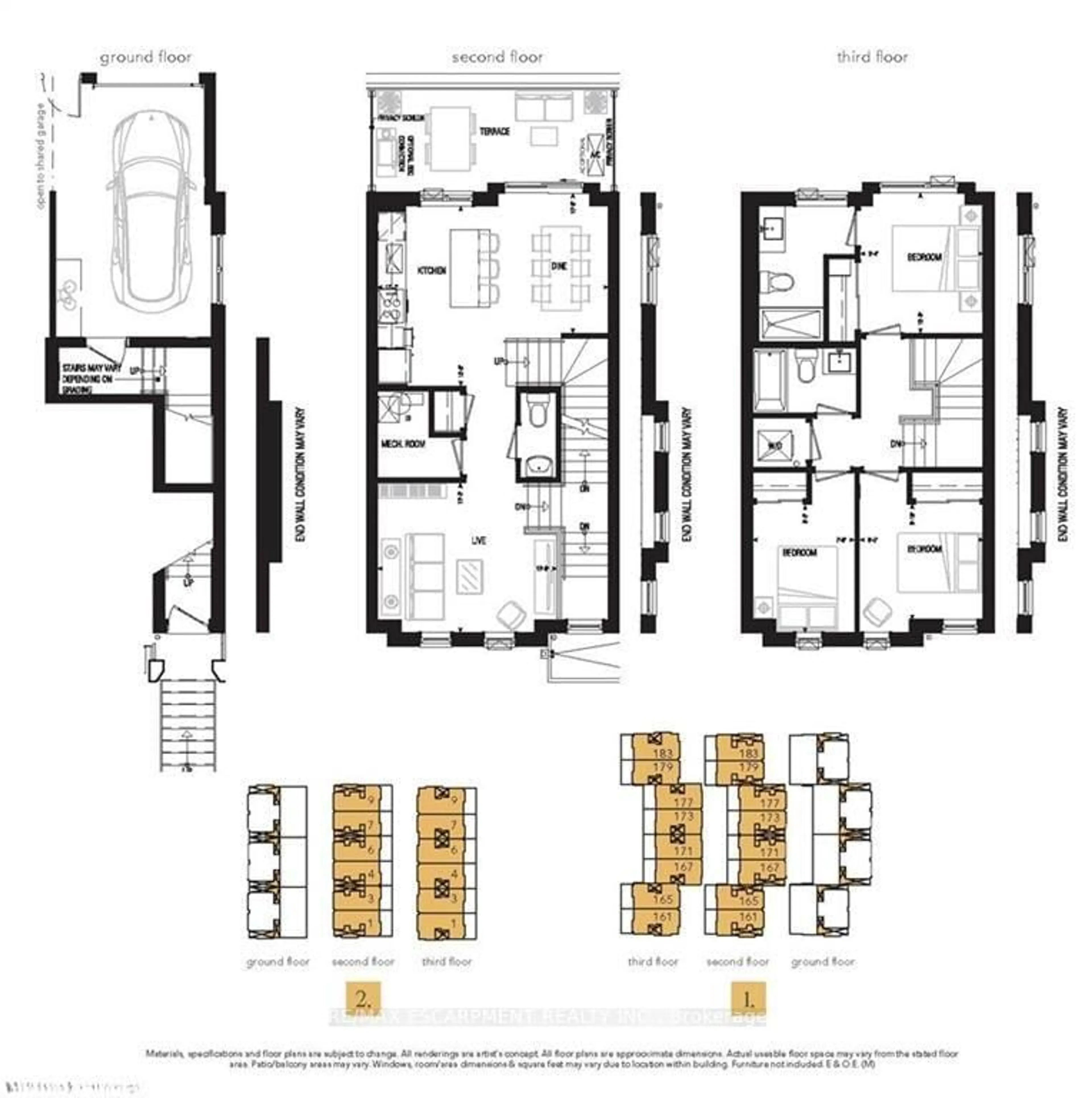 Floor plan for 90 Skinner Rd #6, Hamilton Ontario L8B 2A9