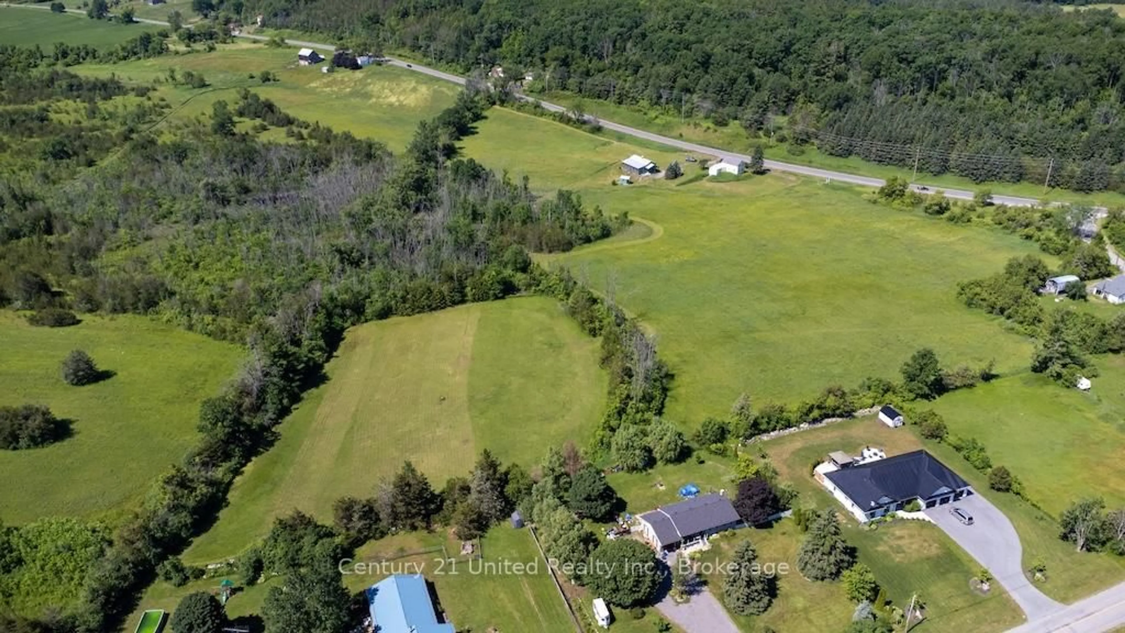 A pic from outside/outdoor area/front of a property/back of a property/a pic from drone, unknown for 5050 County Road 30, Trent Hills Ontario K0L 1L0