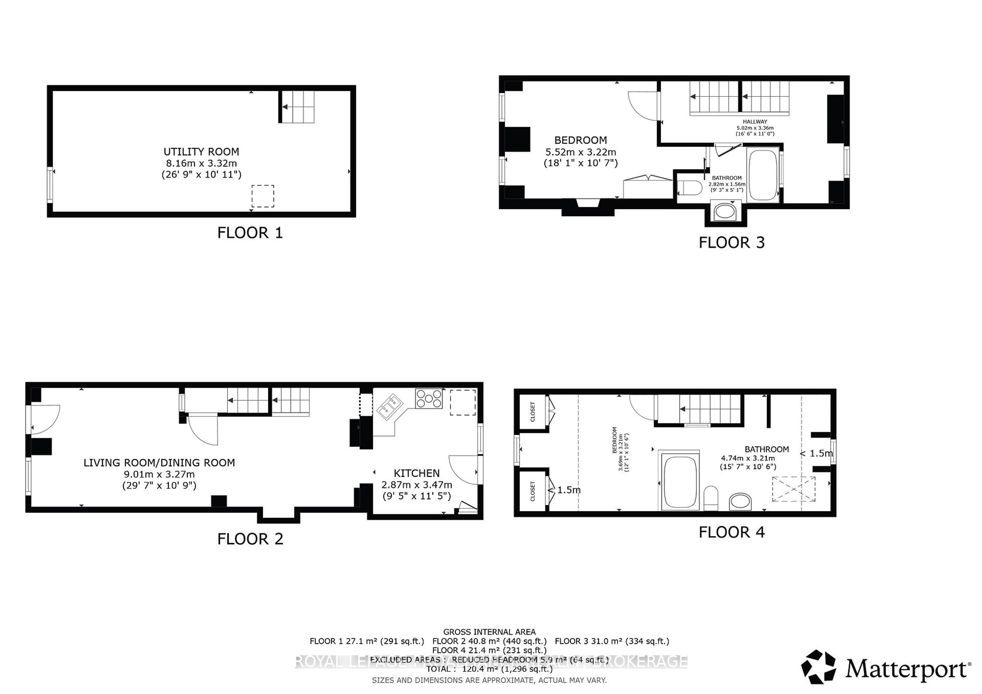 Floor plan for 12 Rideau St, Kingston Ontario K7K 2Z6