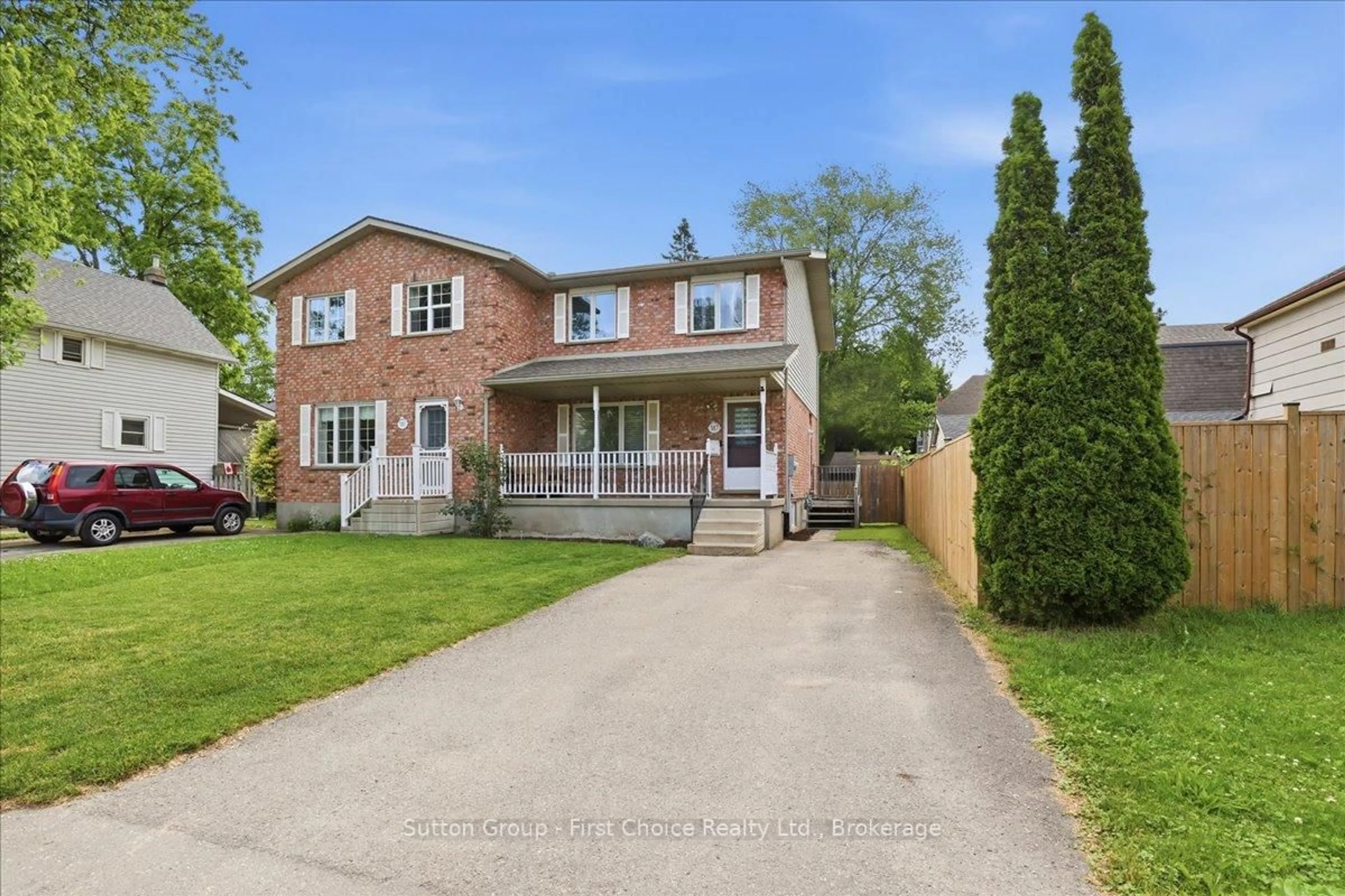Home with brick exterior material, street for 187 Queen St, Stratford Ontario N5A 4N8