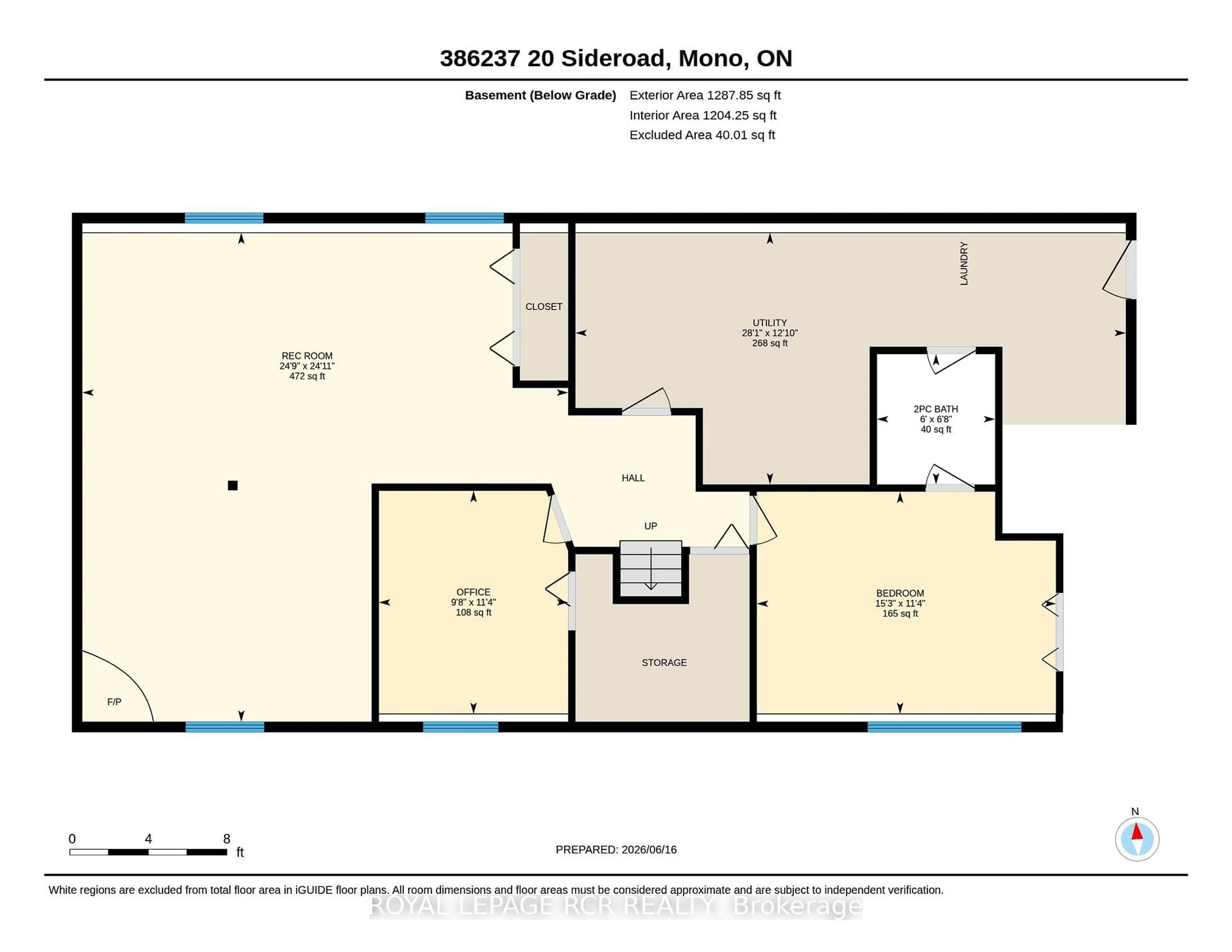 Floor plan for 386237 20 Sideroad, Mono Ontario L9W 6V3
