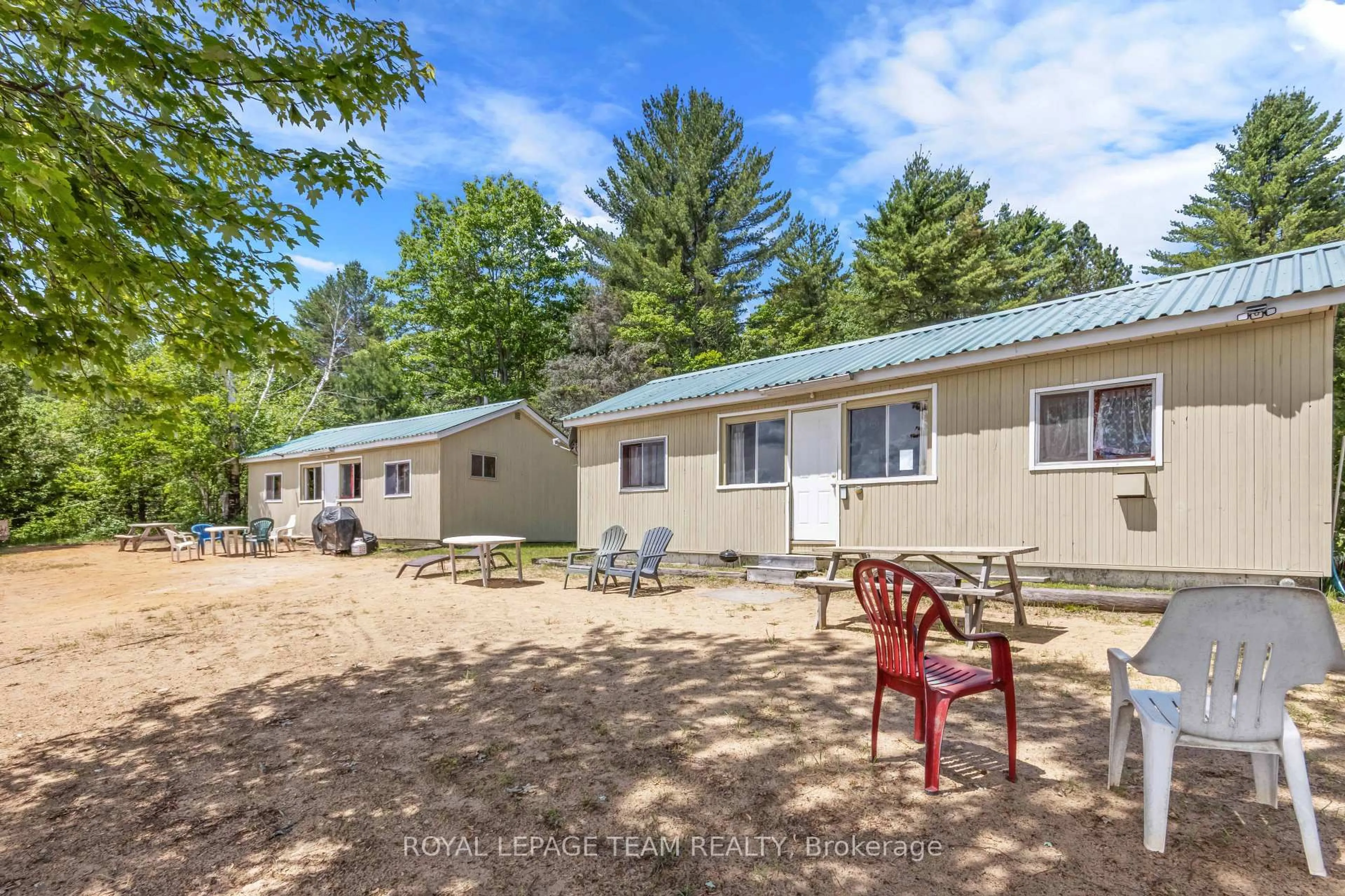 A pic from outside/outdoor area/front of a property/back of a property/a pic from drone, unknown for 662 Long Lake Rd, Barry's Bay Ontario K0J 1B0