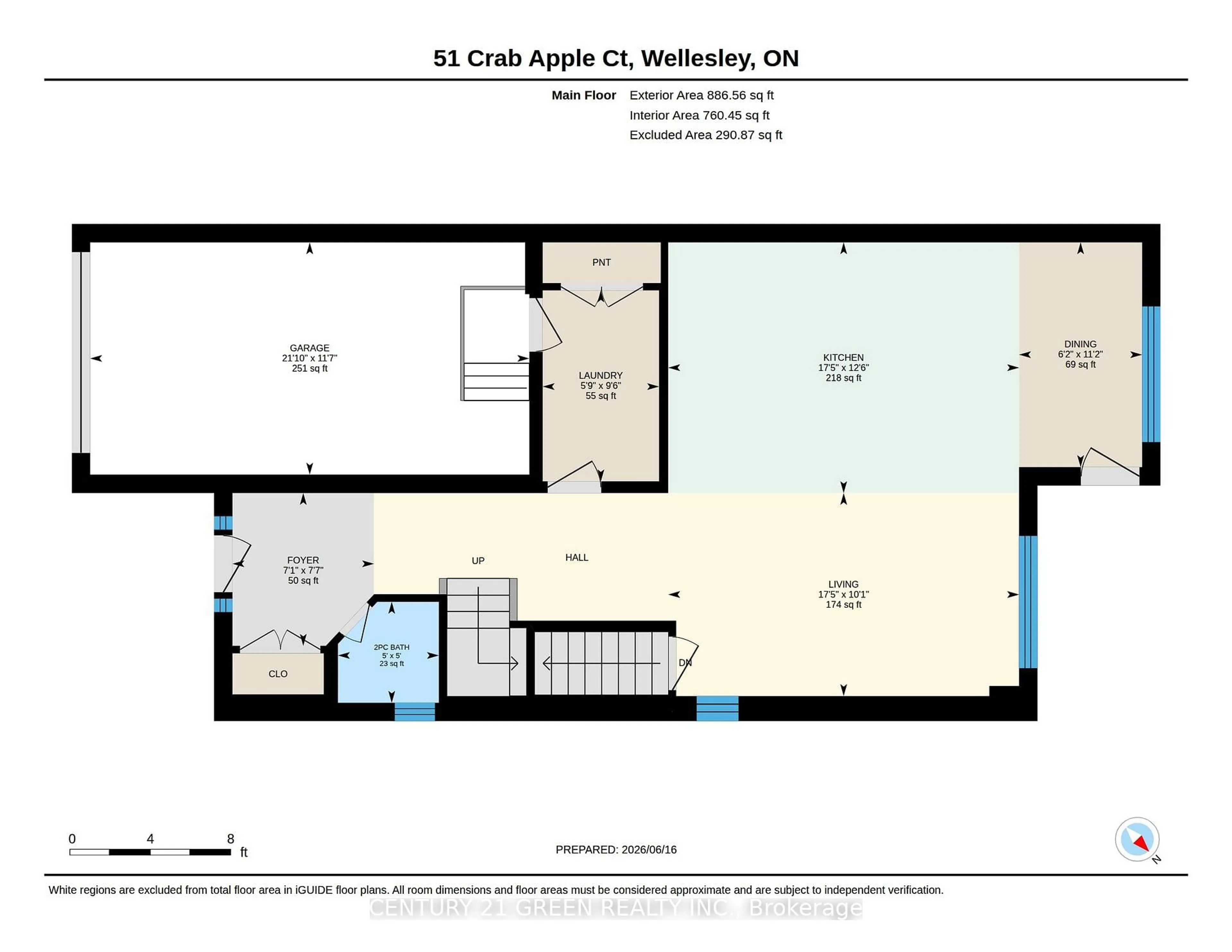 Floor plan for 51 Crab Apple Crt, Wellesley Ontario N0B 2T0
