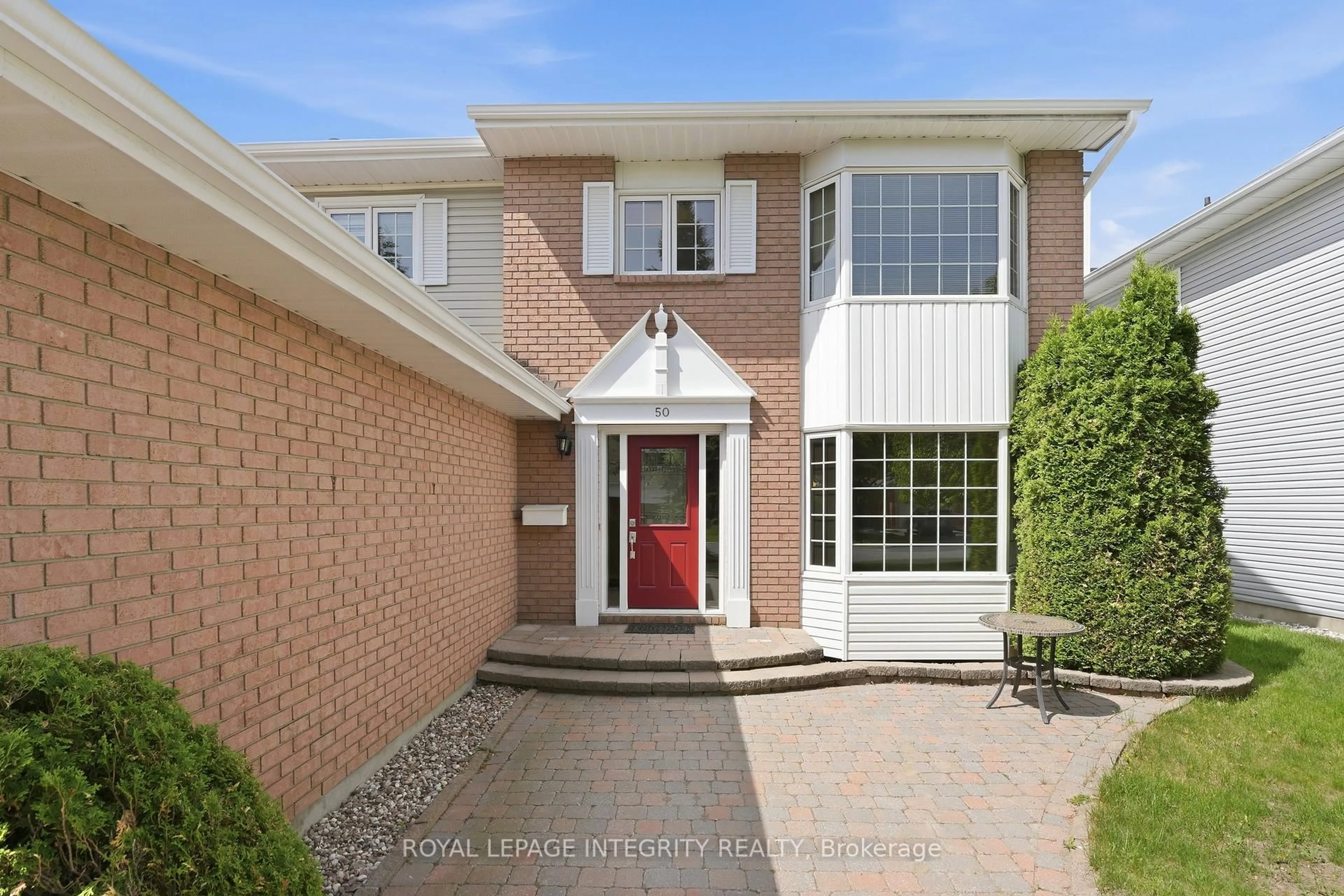Home with brick exterior material, street for 50 Bramblewood Cres, Kanata Ontario K2M 2H4