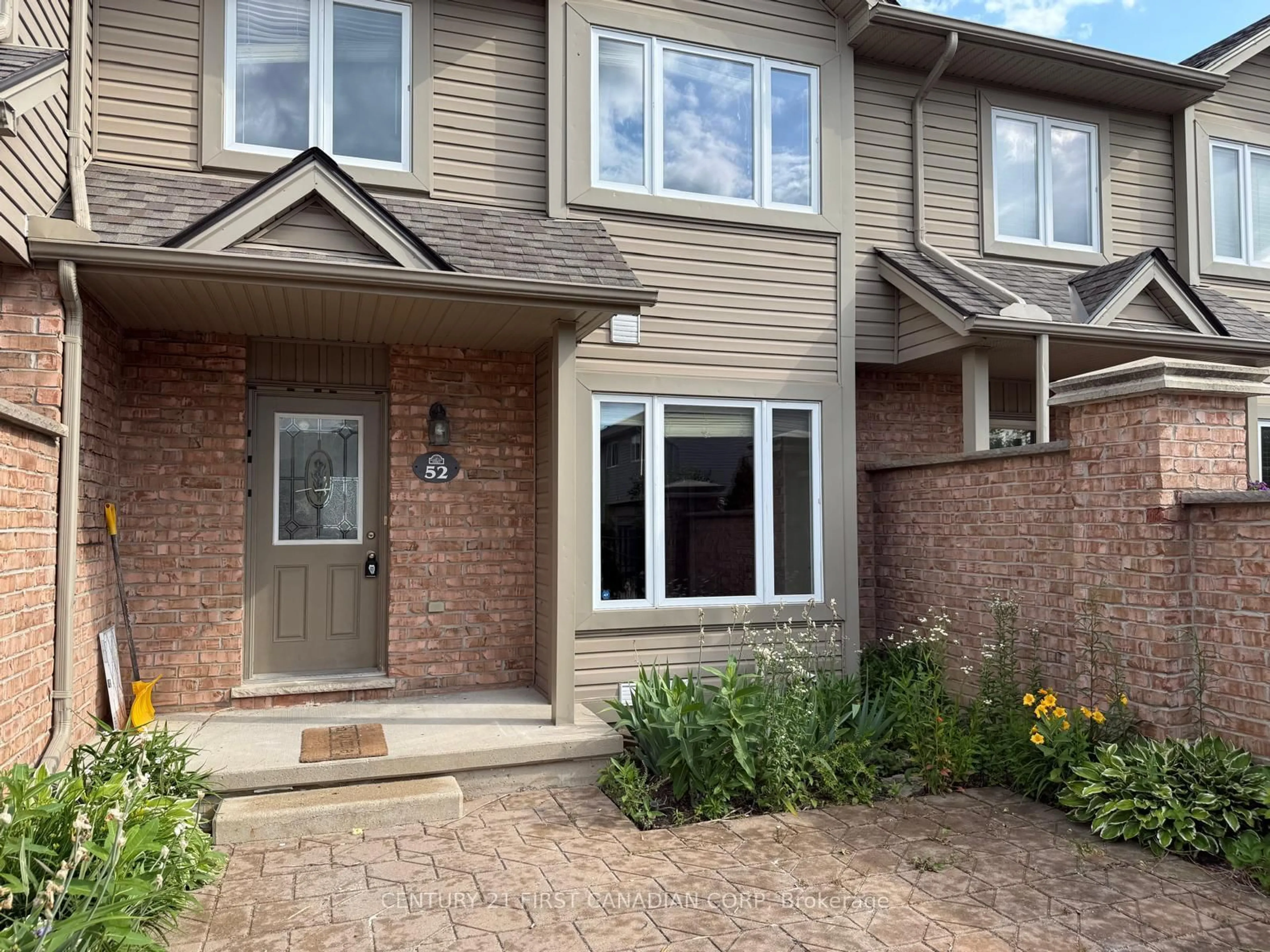 Home with brick exterior material, street for 1600 Mickleborough Dr #52, London North Ontario N6G 5R9