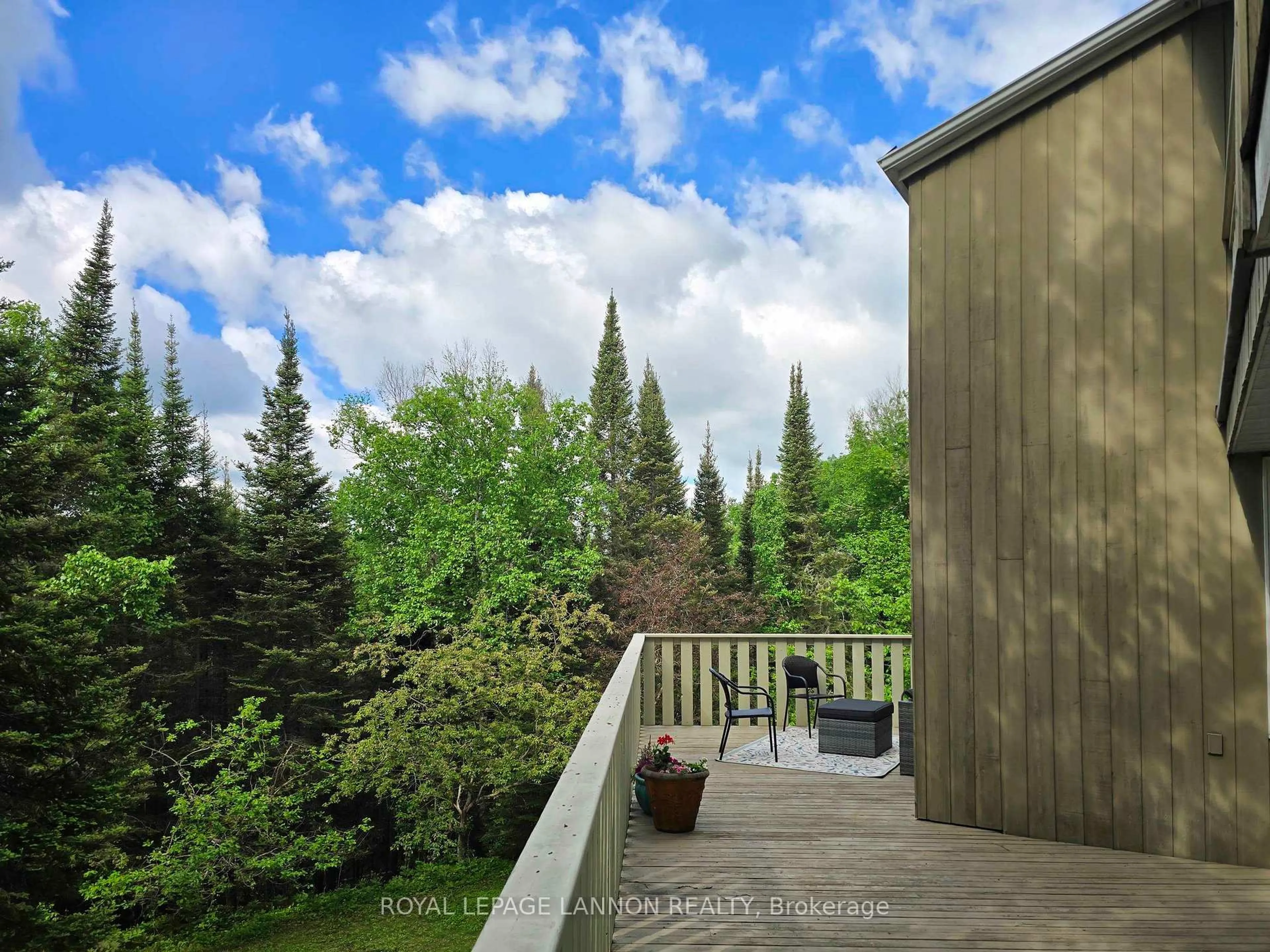 A pic from outside/outdoor area/front of a property/back of a property/a pic from drone, forest/trees view for 247 Shirley Rd, Thunder Bay Ontario P7G 2G4