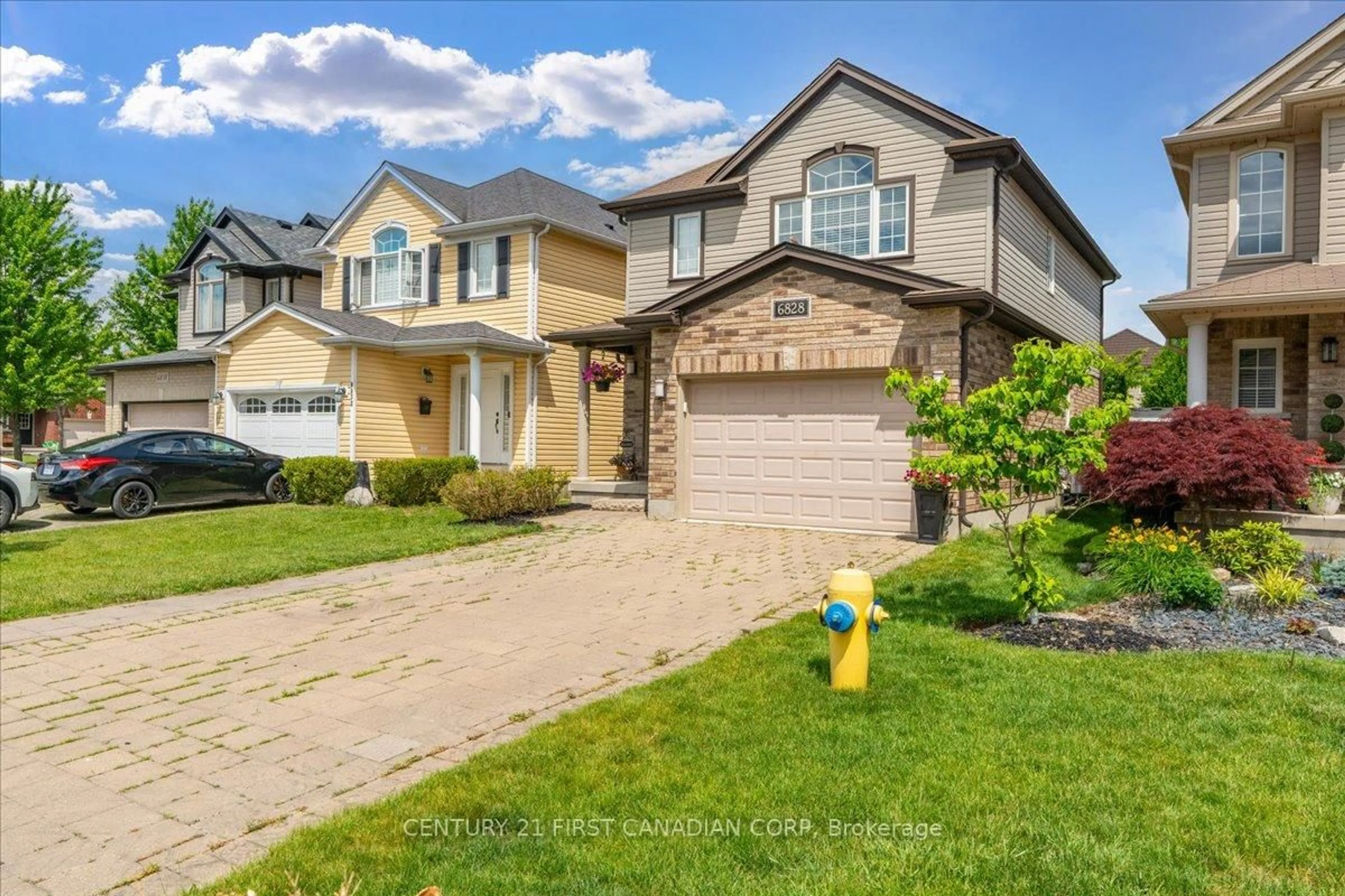 Home with brick exterior material, street for 6828 Vallas Circ, London South Ontario N6P 0B5