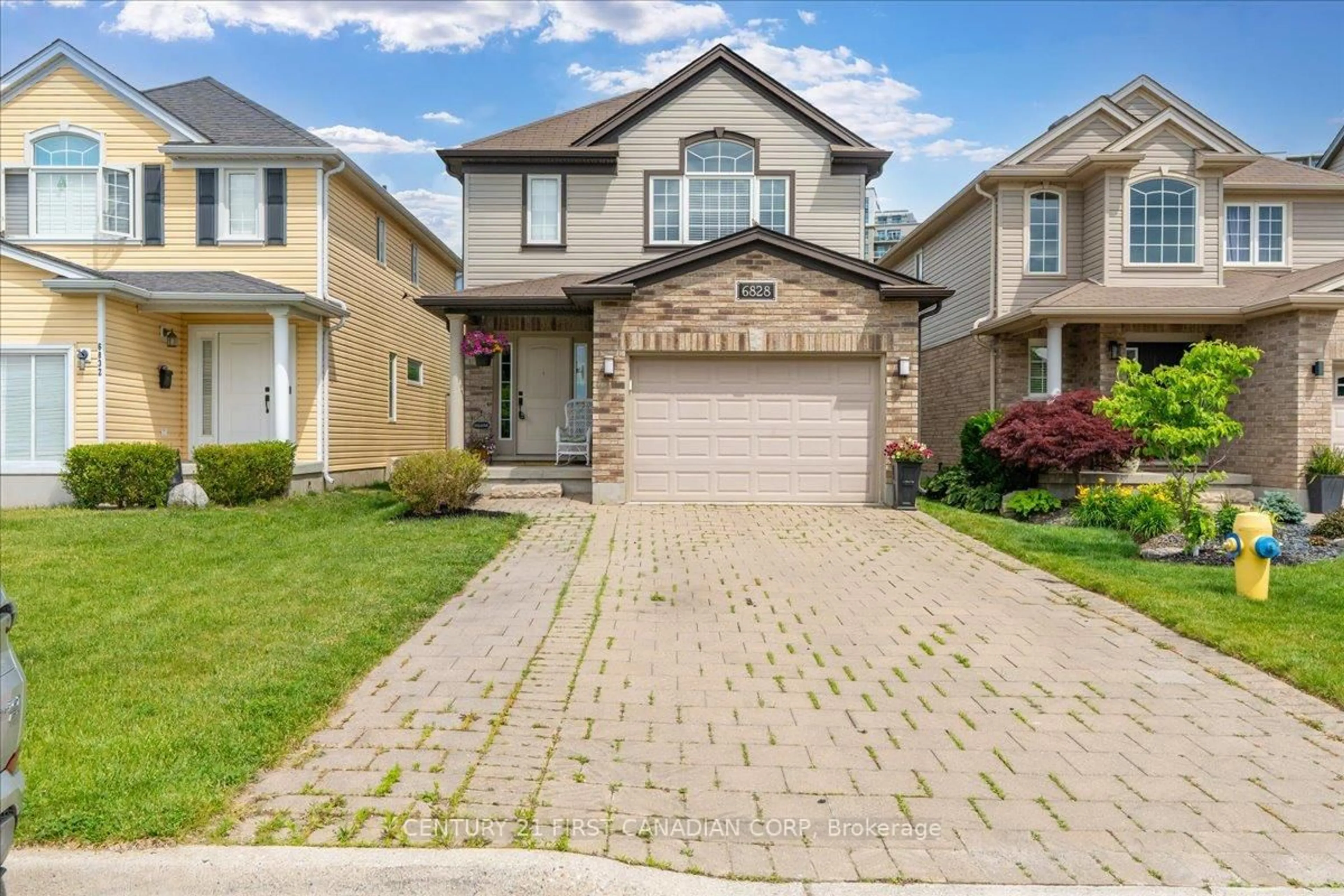 Home with brick exterior material, street for 6828 Vallas Circ, London South Ontario N6P 0B5