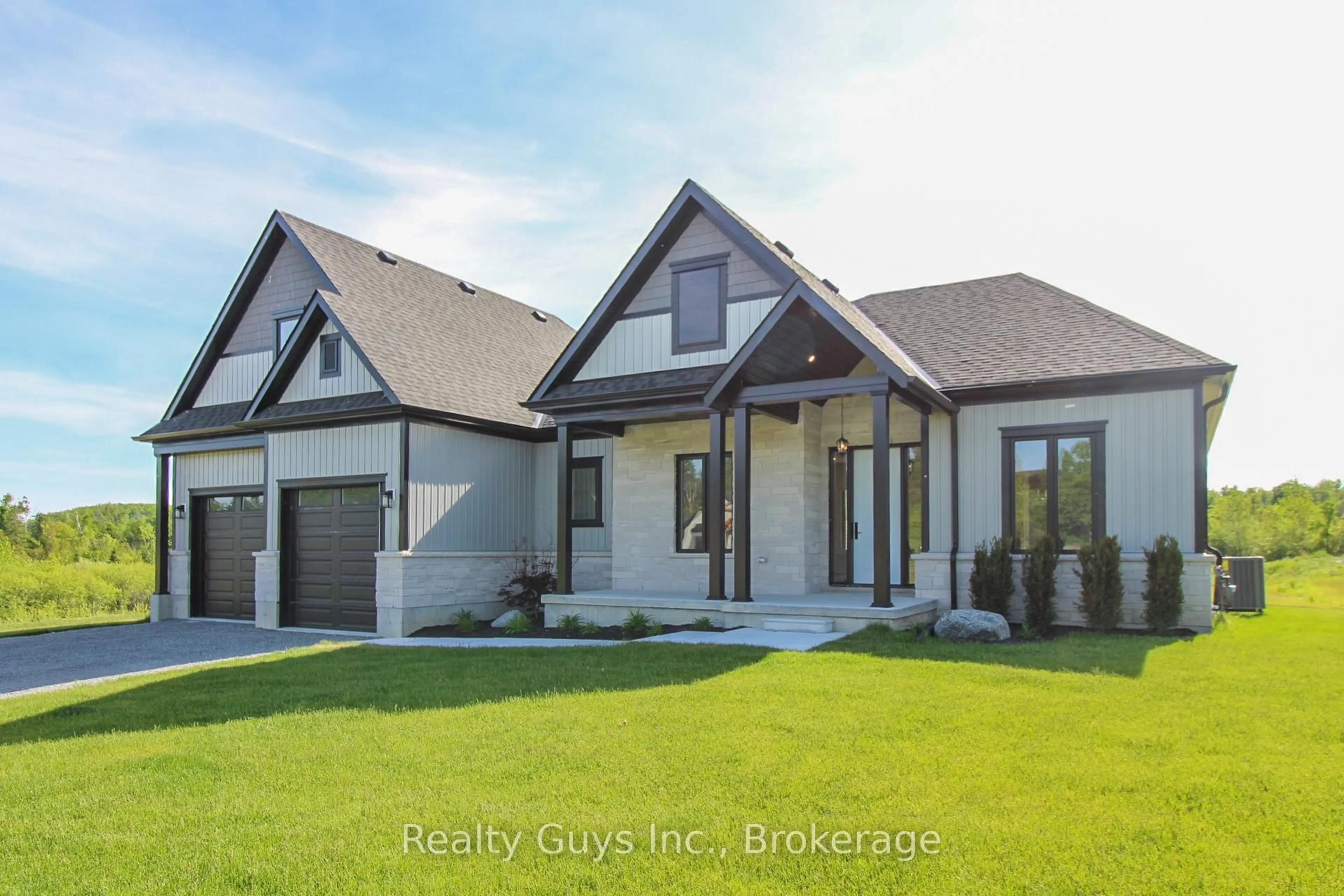 Home with vinyl exterior material, street for 2429 (lot 17) GWENDOLYN Crt, Cavan Monaghan Ontario L0A 1C0