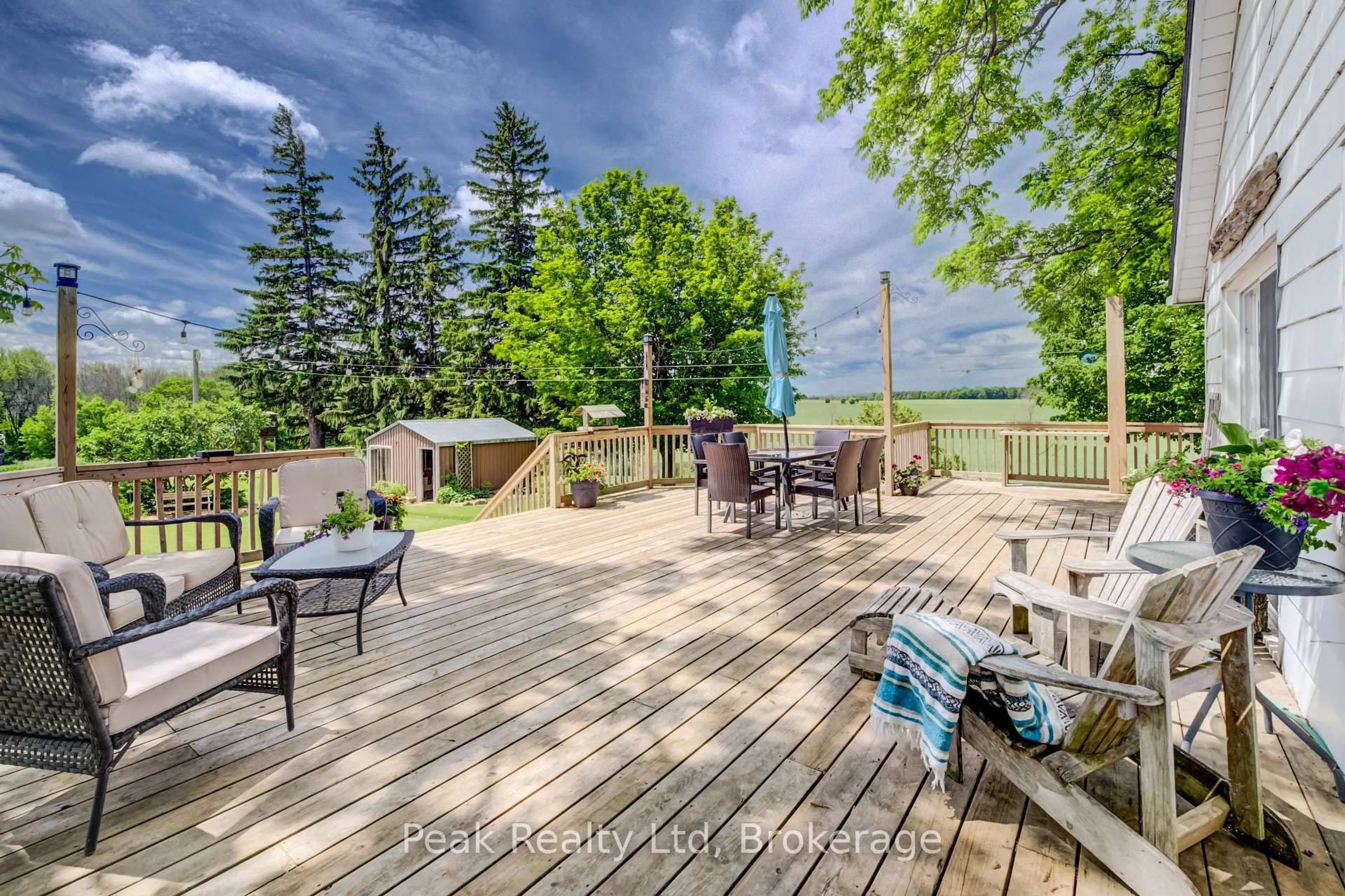 Patio, water/lake/river/ocean view for 4903 Perth Road 178 Rd, North Perth Ontario N0G 1Y0