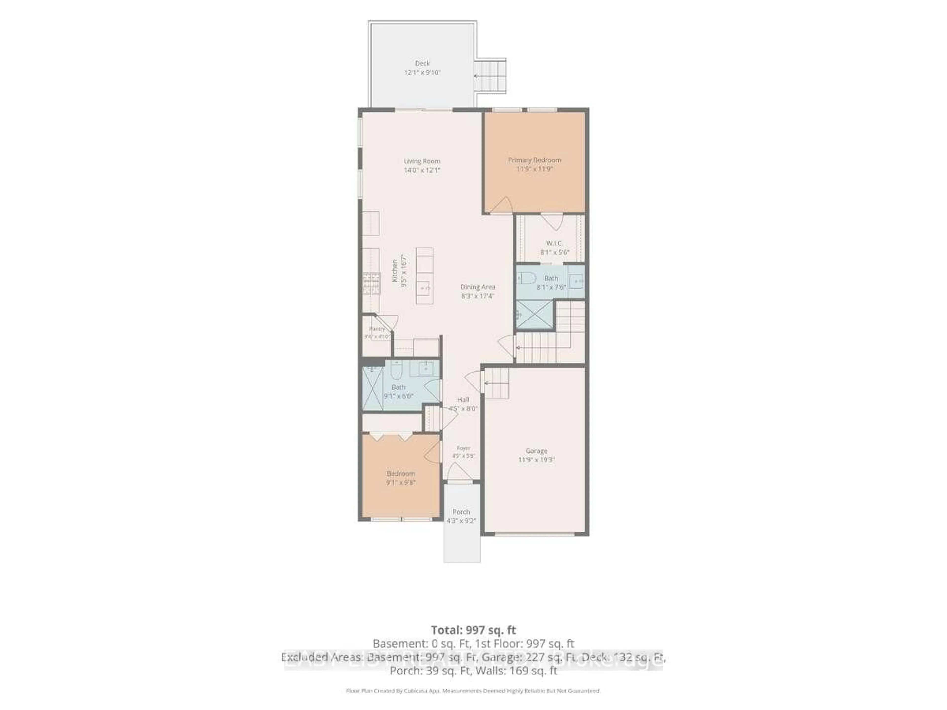 Floor plan for 18 Dayton Crt, Prince Edward County Ontario K0K 2T0