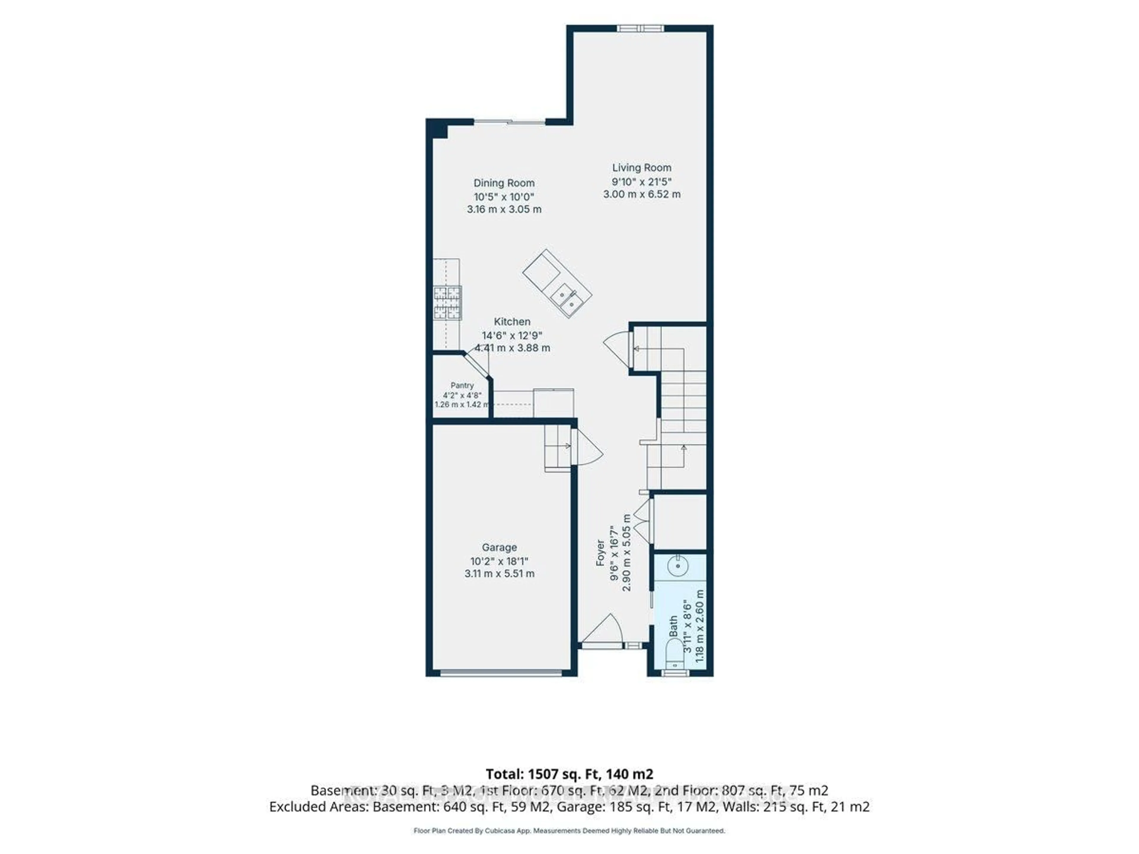Floor plan for 1453 Dunkirk Ave, Woodstock Ontario N4T 0J9