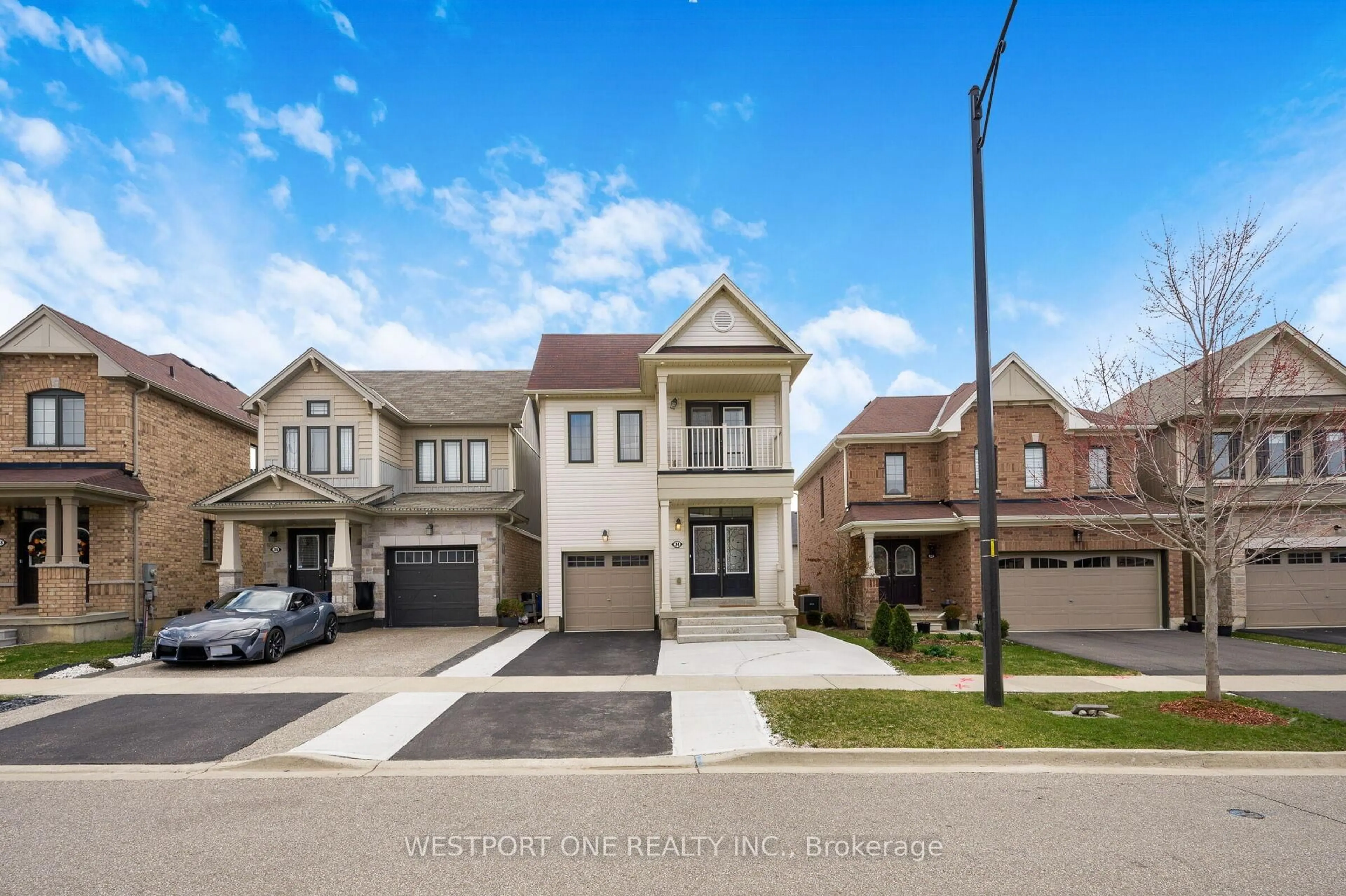 Home with brick exterior material, street for 34 Kelso Dr, Haldimand Ontario N3W 2G9