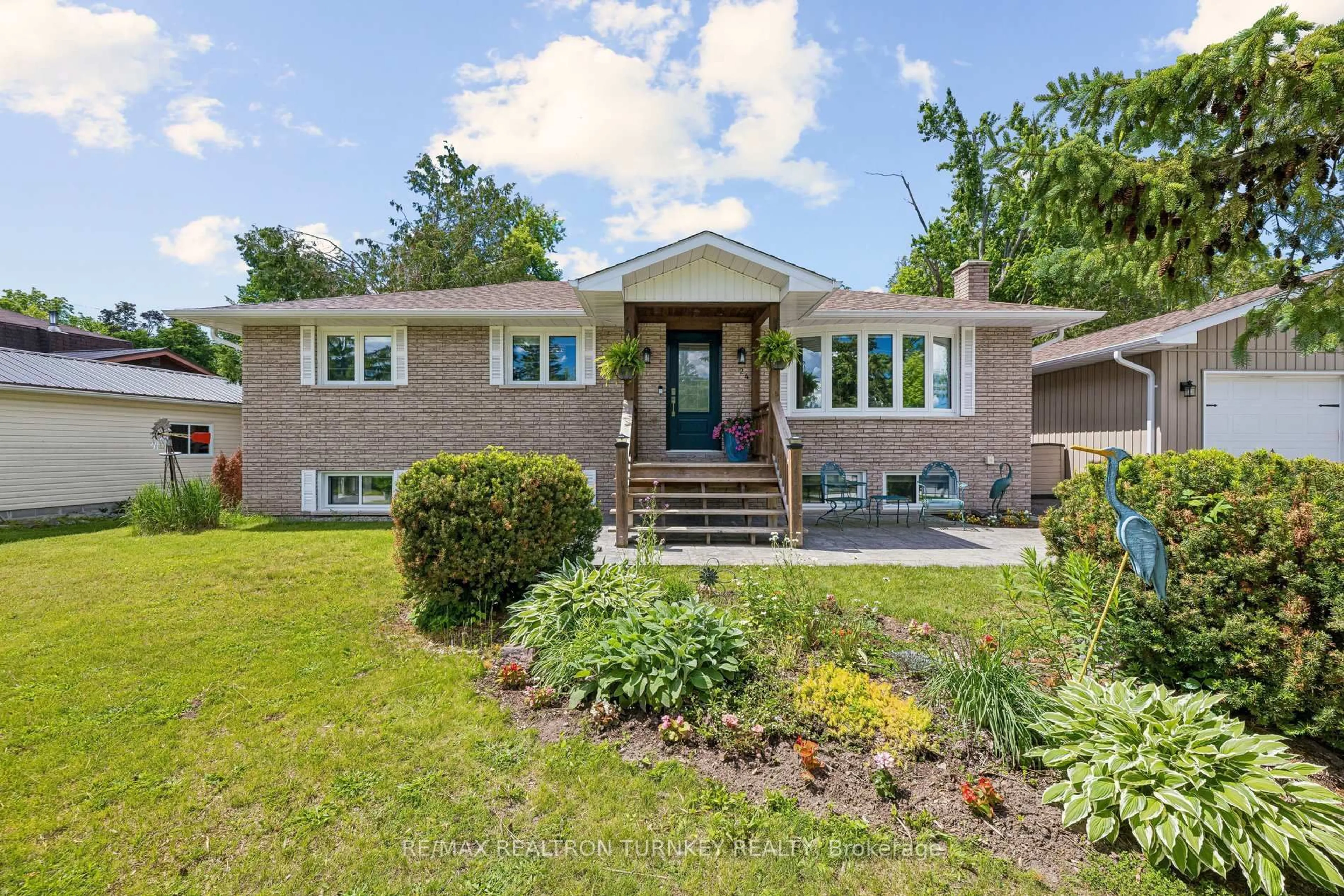 Home with brick exterior material, street for 24 Princes' St, Kawartha Lakes Ontario K0M 1N0