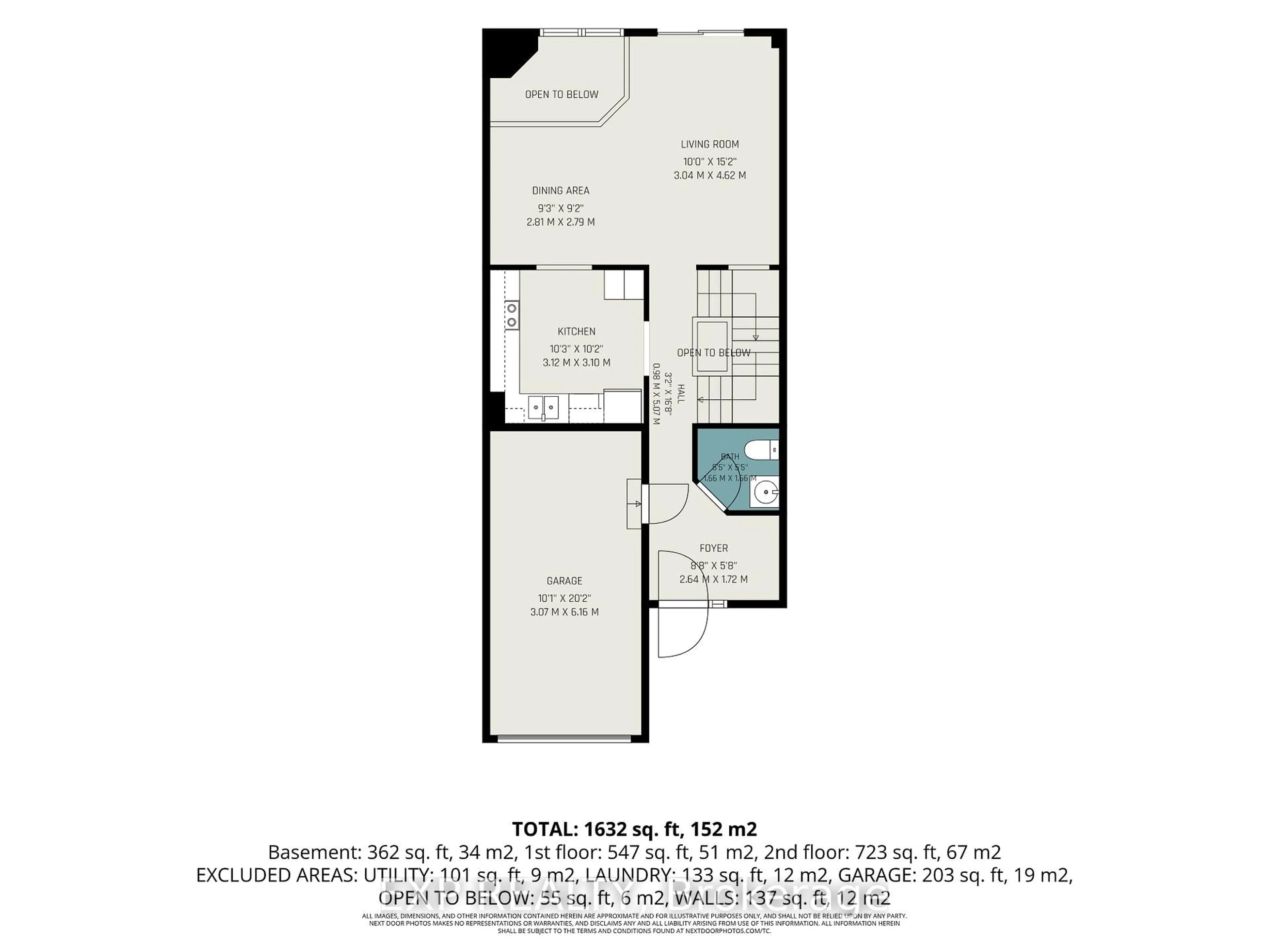 Floor plan for 1856 Summerfields Cres #25, Ottawa Ontario K1C 7B7