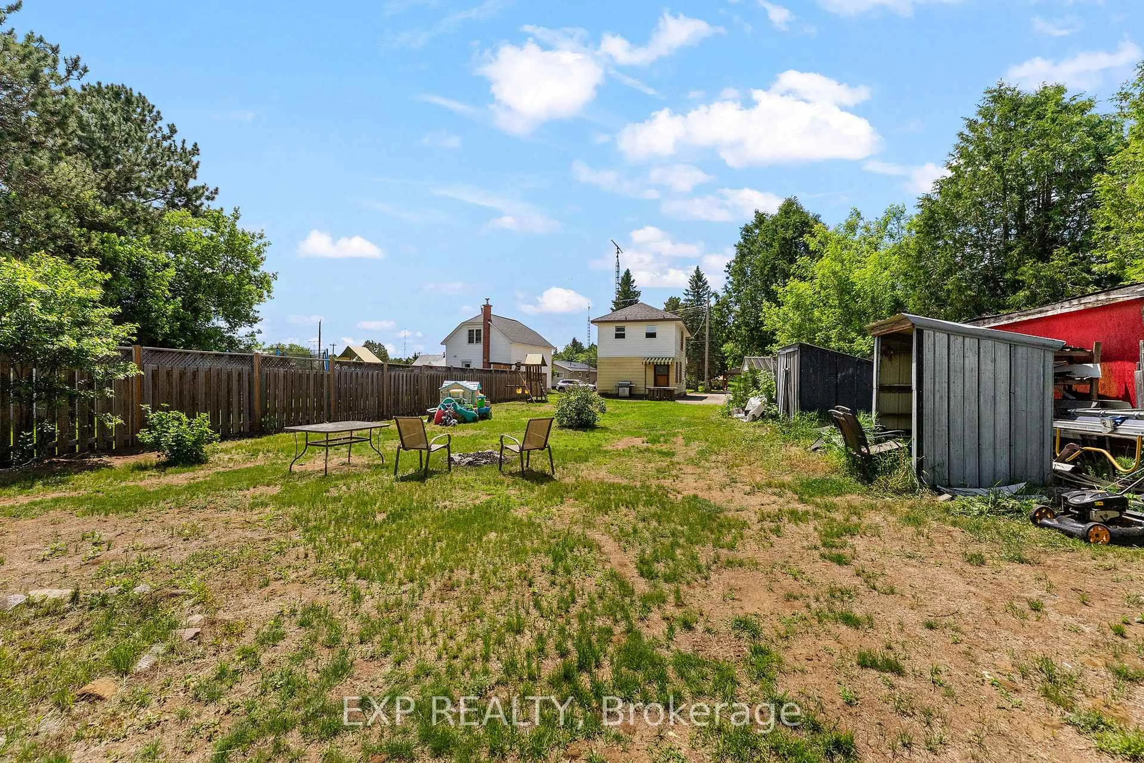 A pic from outside/outdoor area/front of a property/back of a property/a pic from drone, unknown for 22 Lane St, Barry's Bay Ontario K0J 1B0