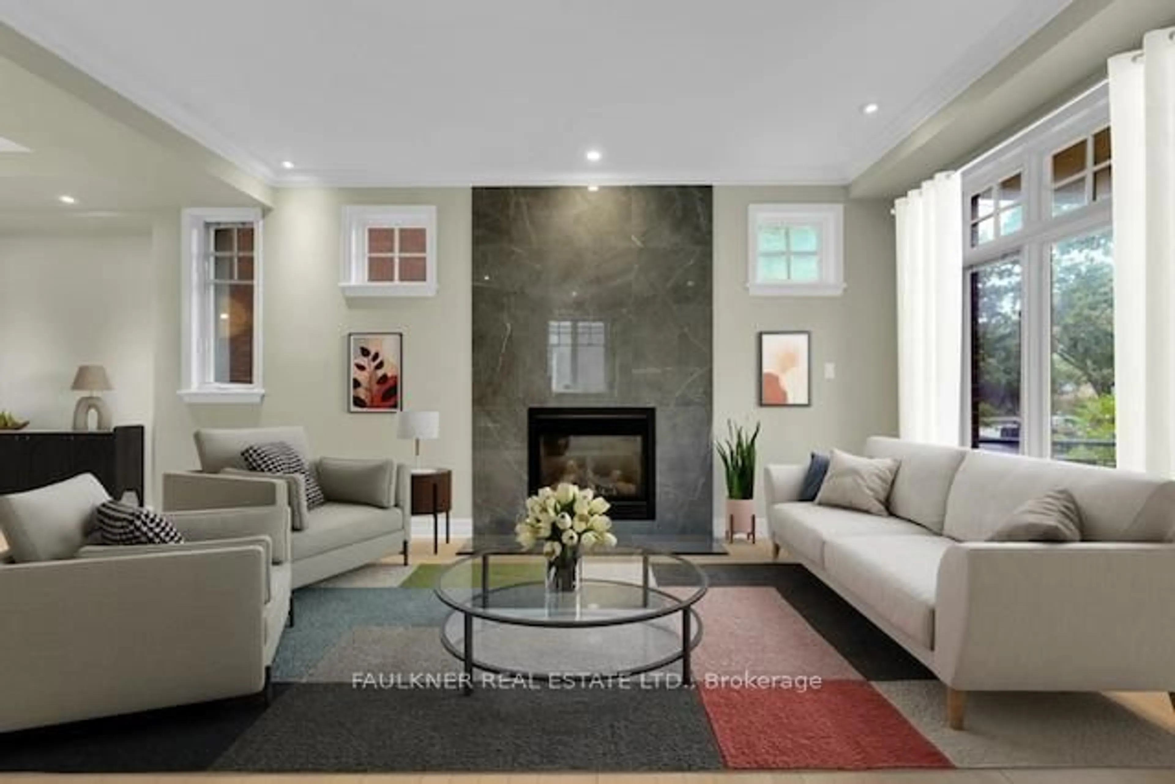 Living room with furniture, unknown for 36A Ralph St, Ottawa Ontario K1S 4A5