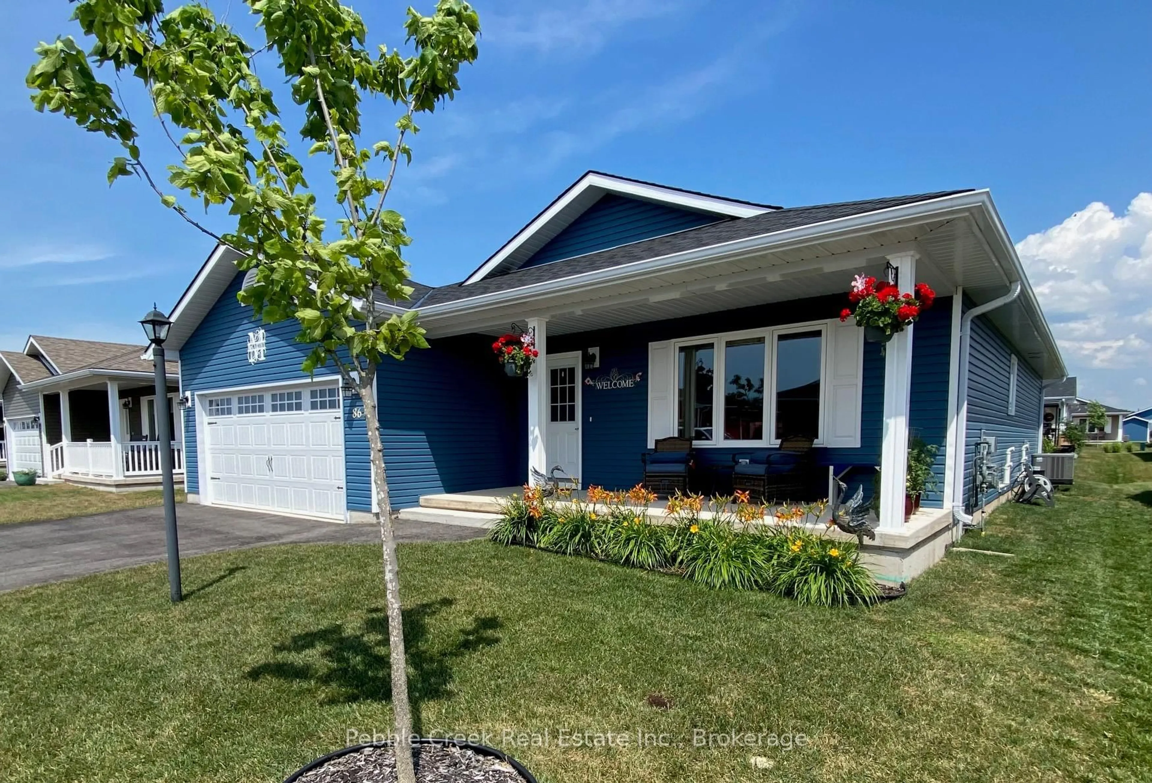 Home with vinyl exterior material, street for 86 Huron Heights Dr, Ashfield-Colborne-Wawanosh Ontario N7A 0C1