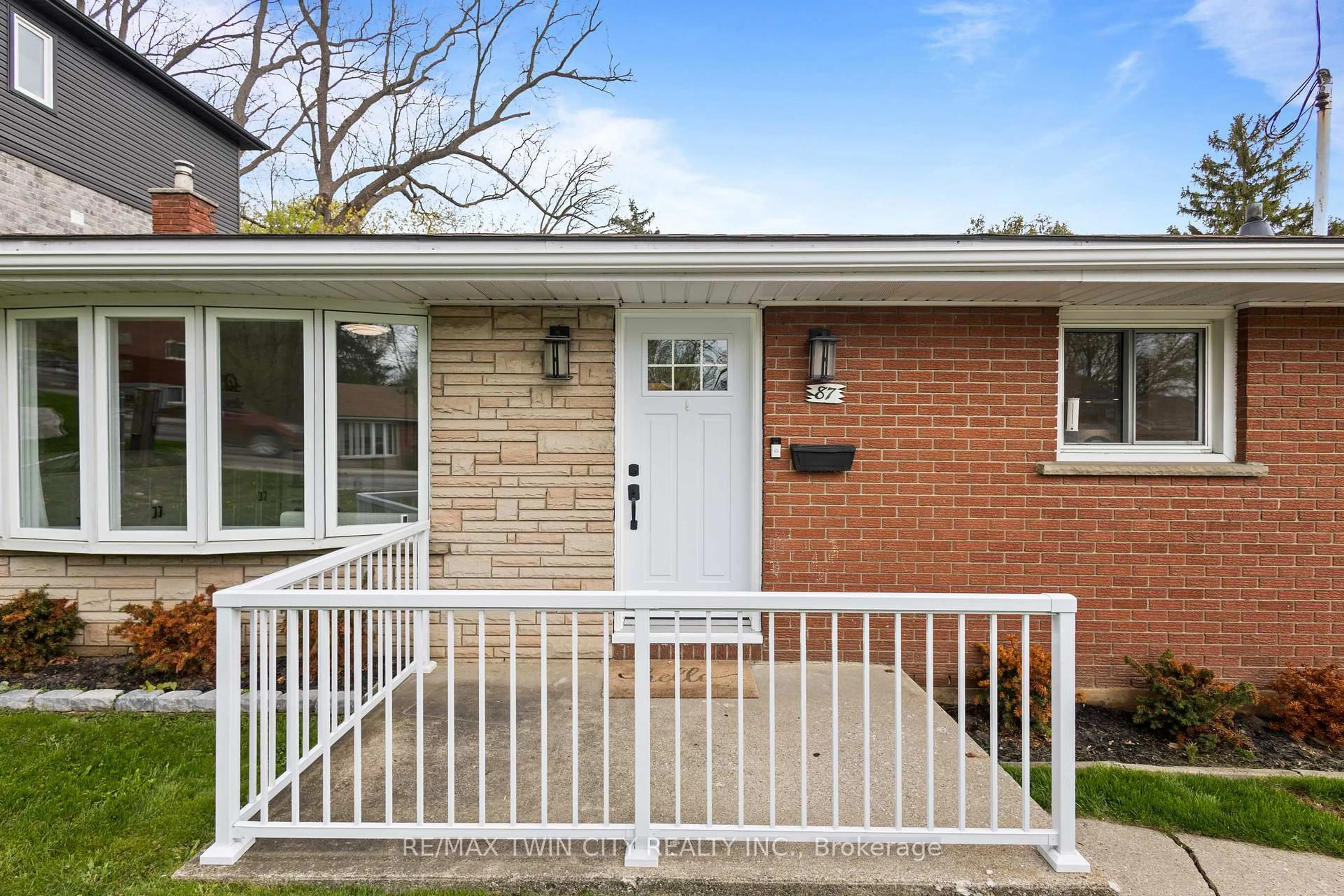 Home with brick exterior material, street for 87 St Paul Ave, Brantford Ontario N3T 4G1