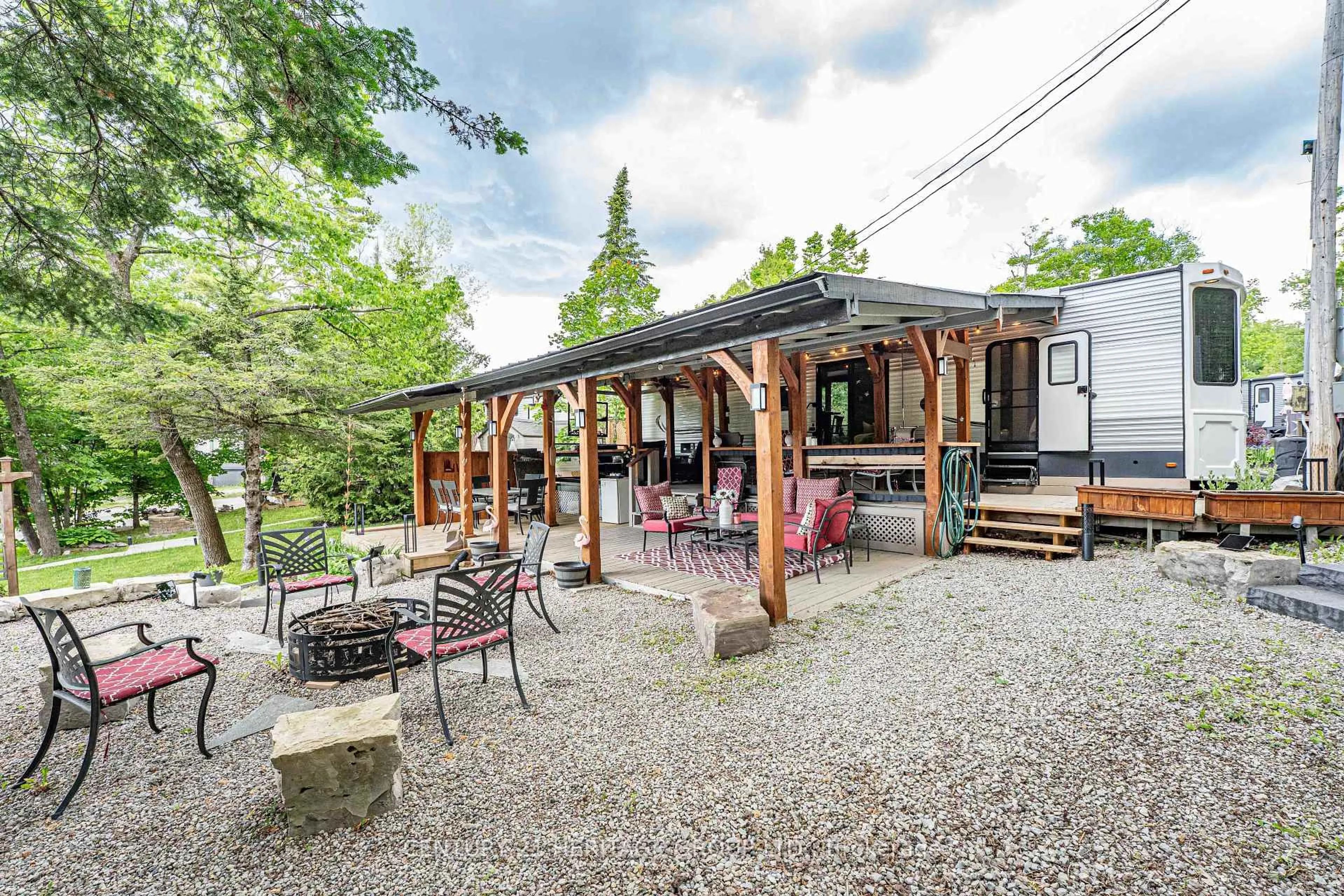 Patio, unknown for 202 Hidden Glen Rd #53, Georgian Bay Ontario L0K 1S0