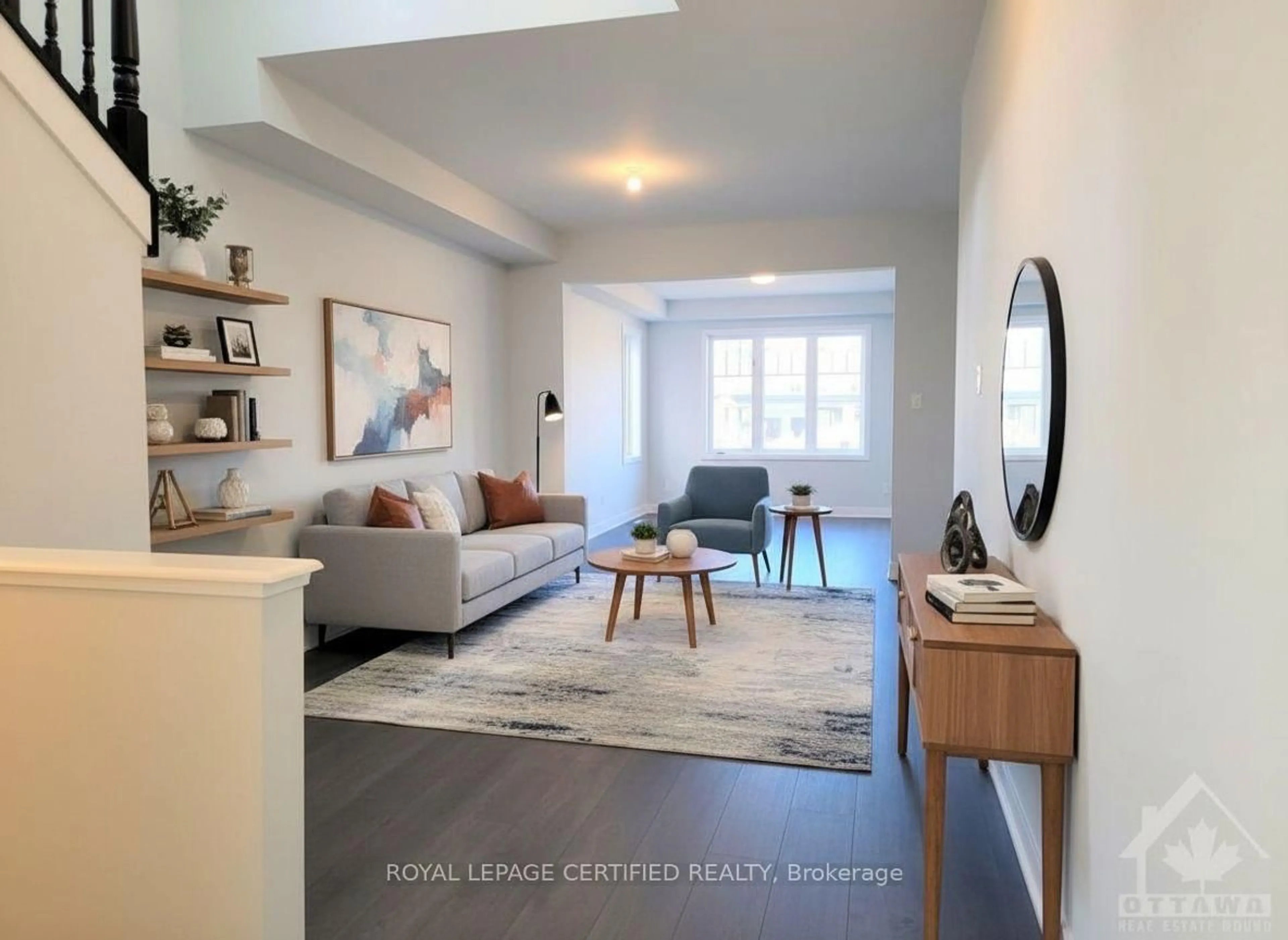 Living room with furniture, unknown for 2177 Winsome Terr, Orleans Ontario K4A 5N1