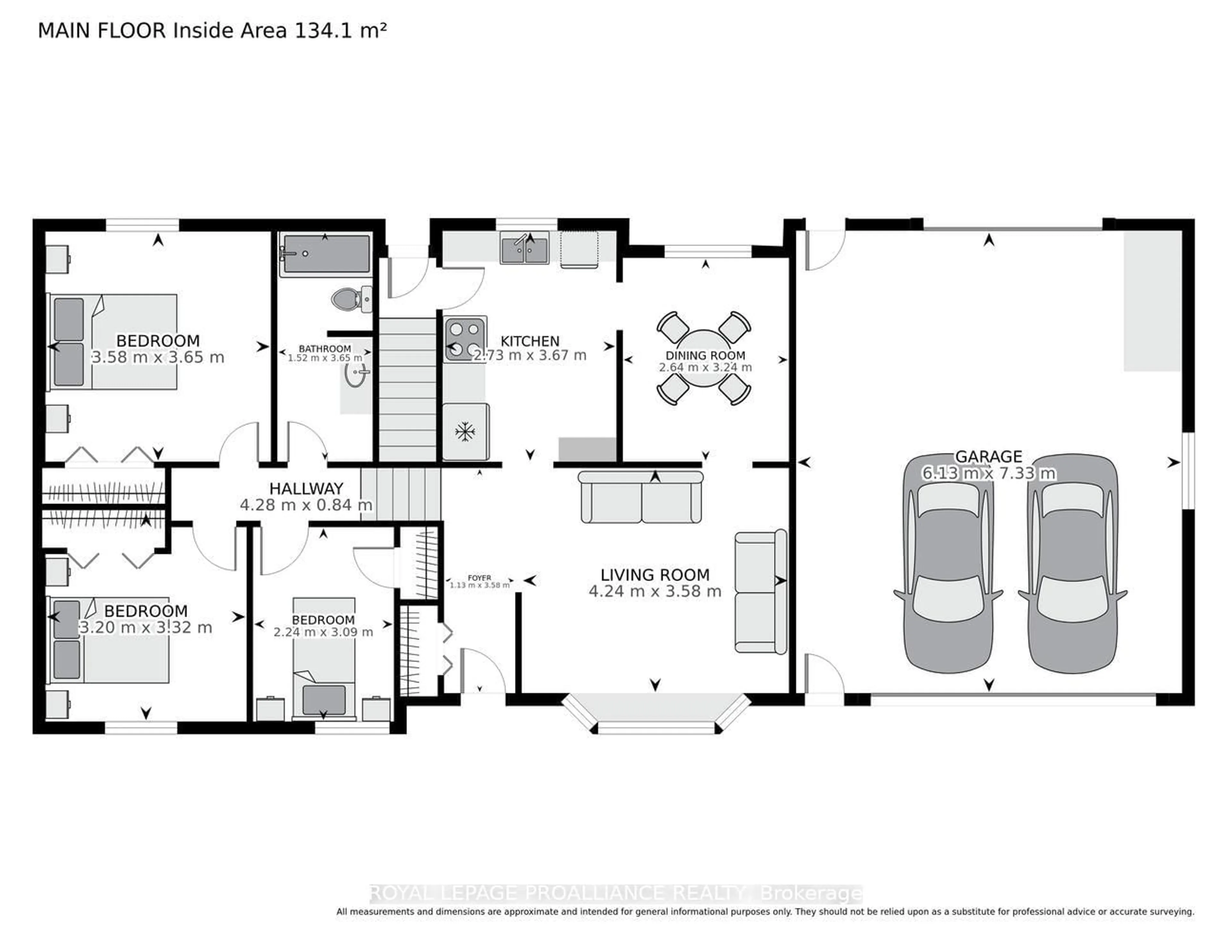 Floor plan for 733 Stewart Blvd, Brockville Ontario K6V 5T4
