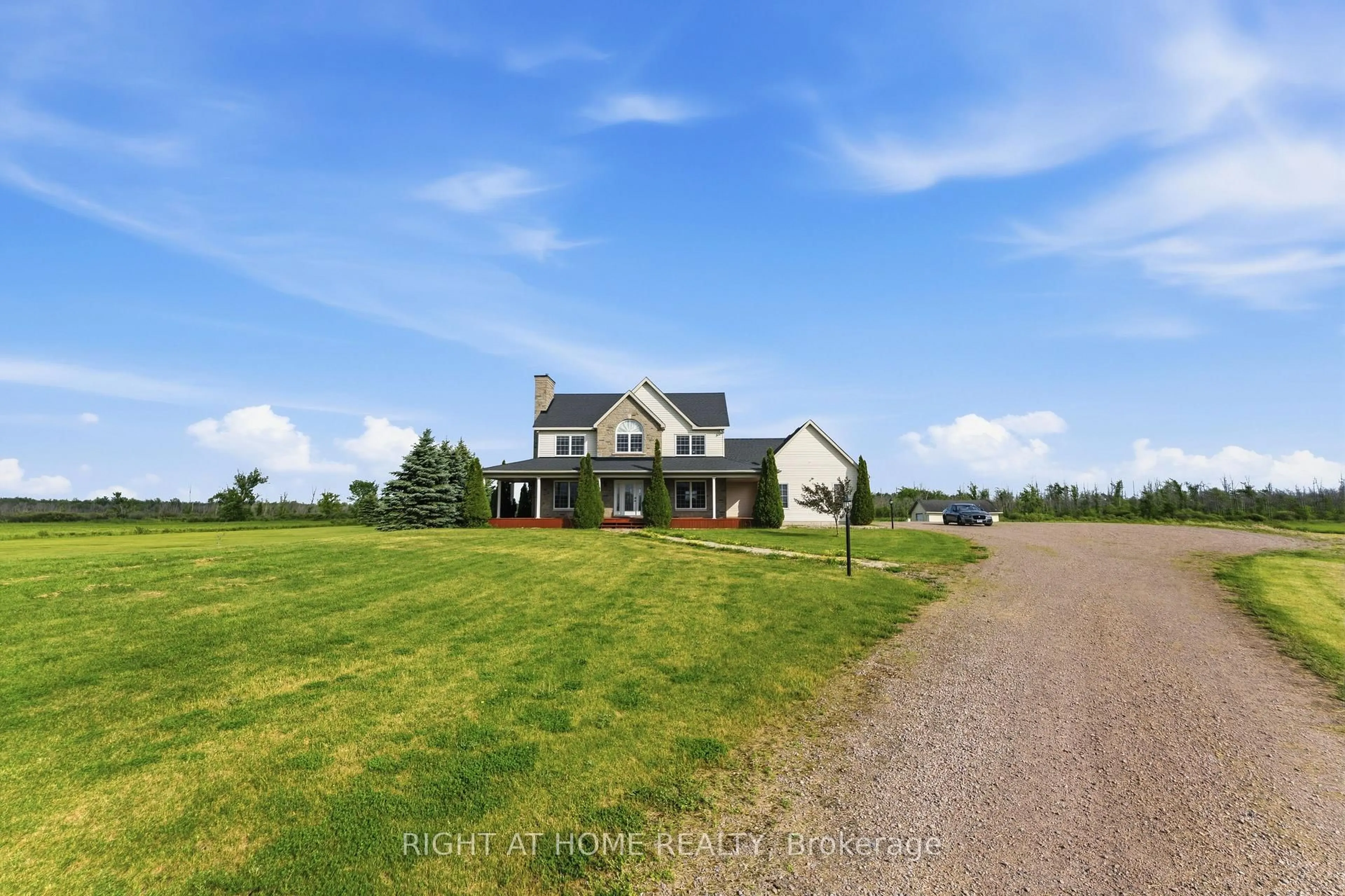 A pic from outside/outdoor area/front of a property/back of a property/a pic from drone, unknown for 1165 9TH Line, Carleton Place Ontario K7C 3P2