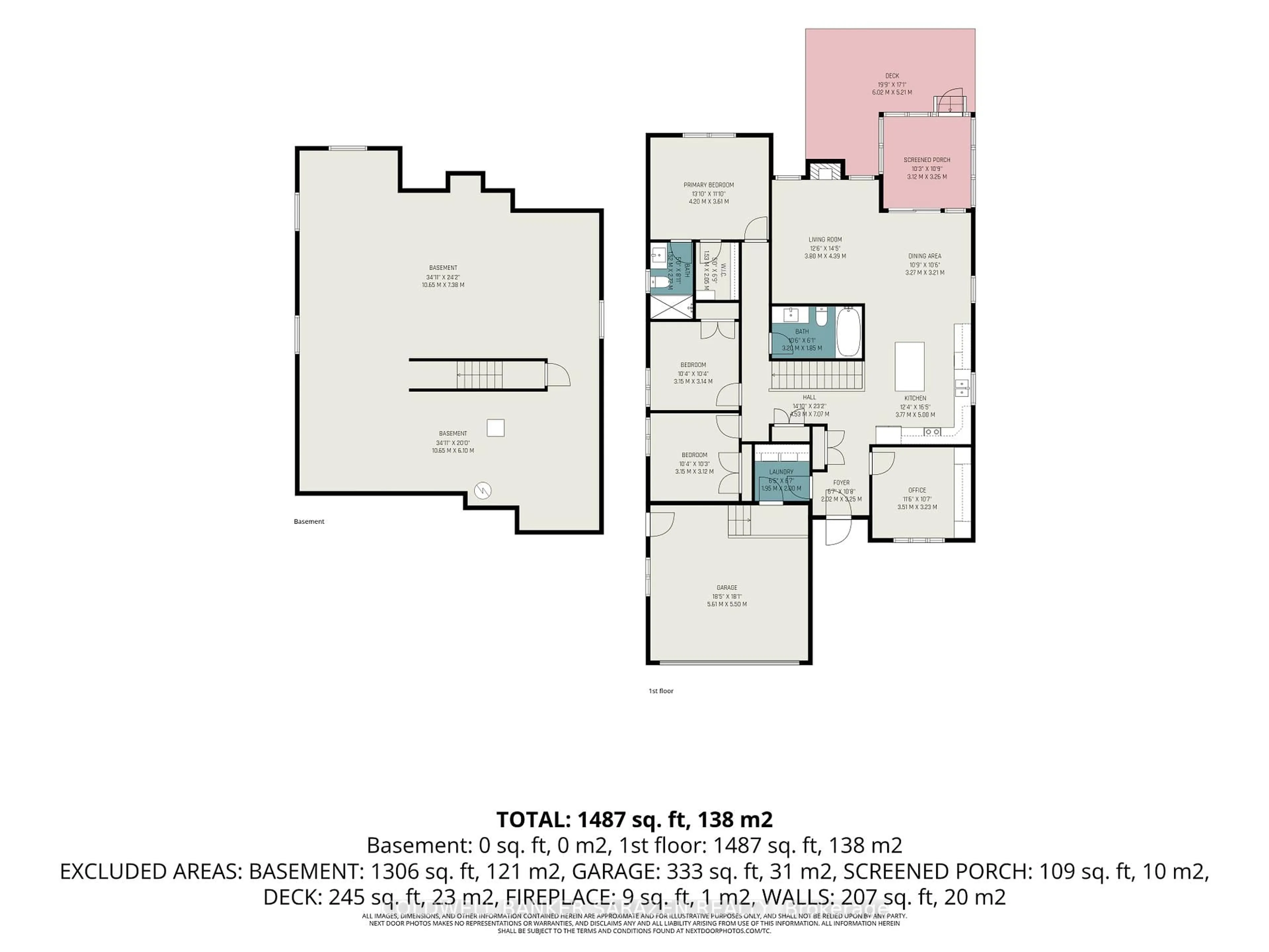 Floor plan for 12021 Ormond Rd, North Dundas Ontario K0C 2K0
