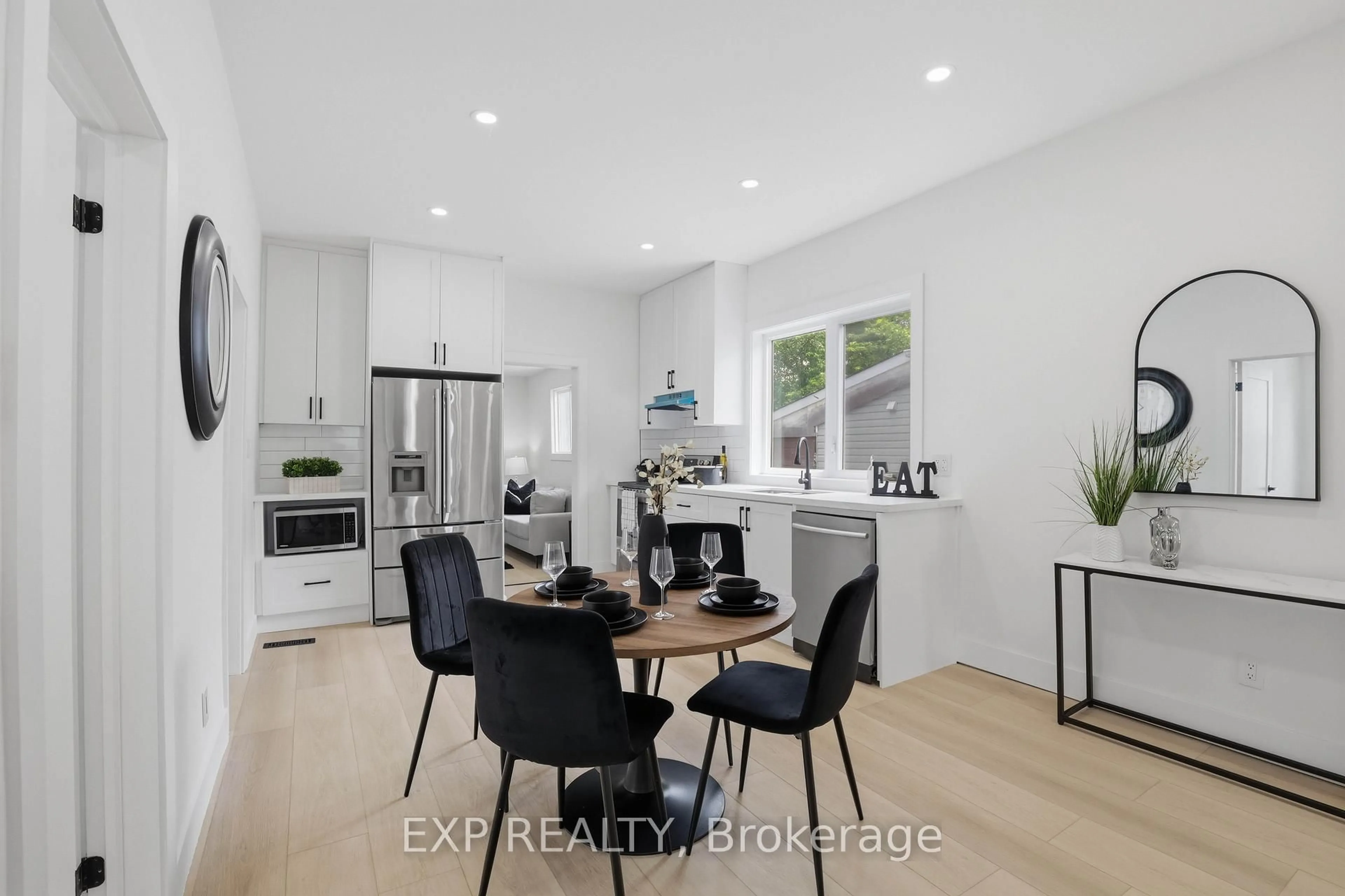 Open concept kitchen, unknown for 134 Sterling St, London East Ontario N5Y 1Y8