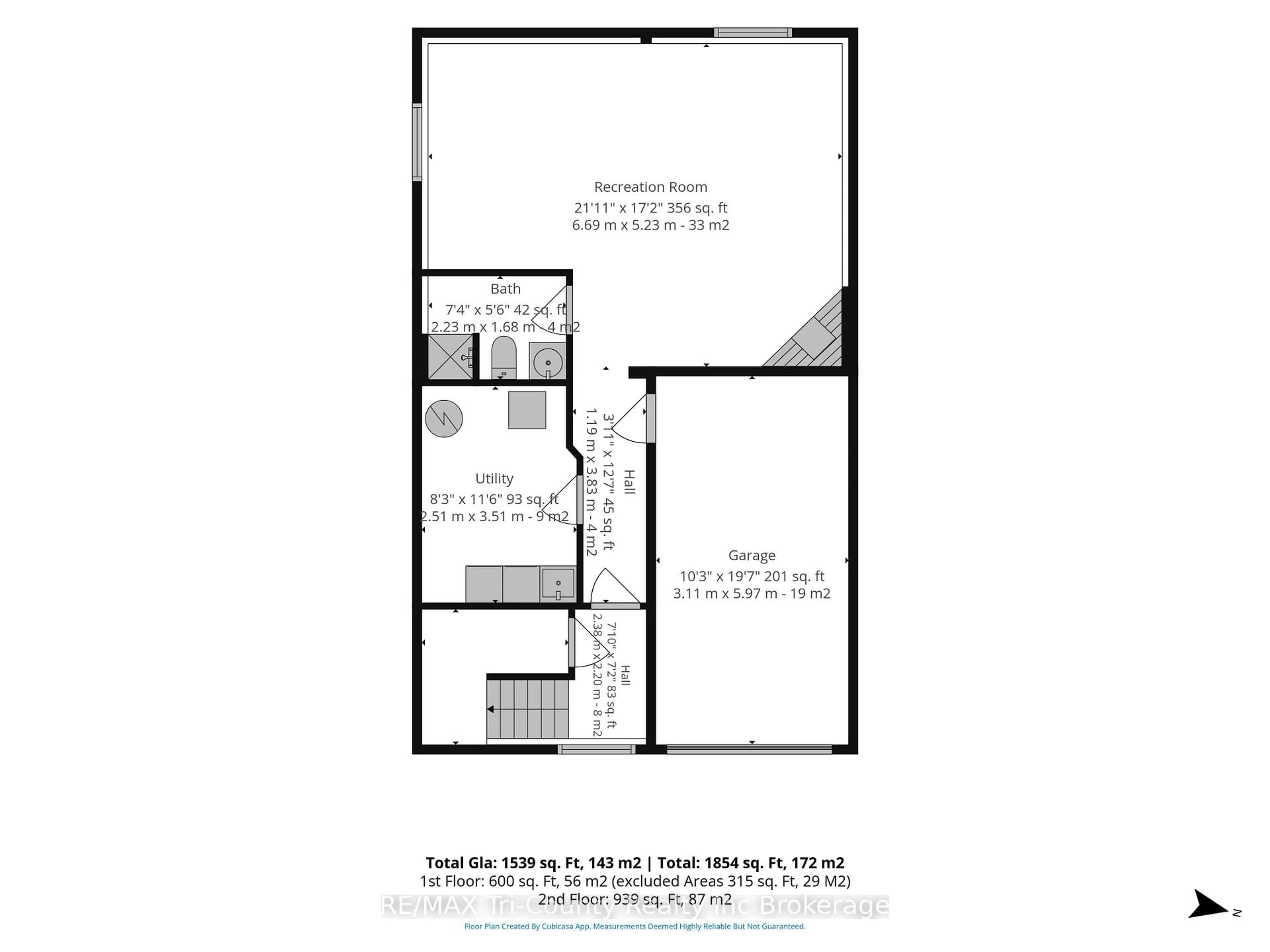 Floor plan for 23 Magnolia Dr, Tillsonburg Ontario N4G 5N9