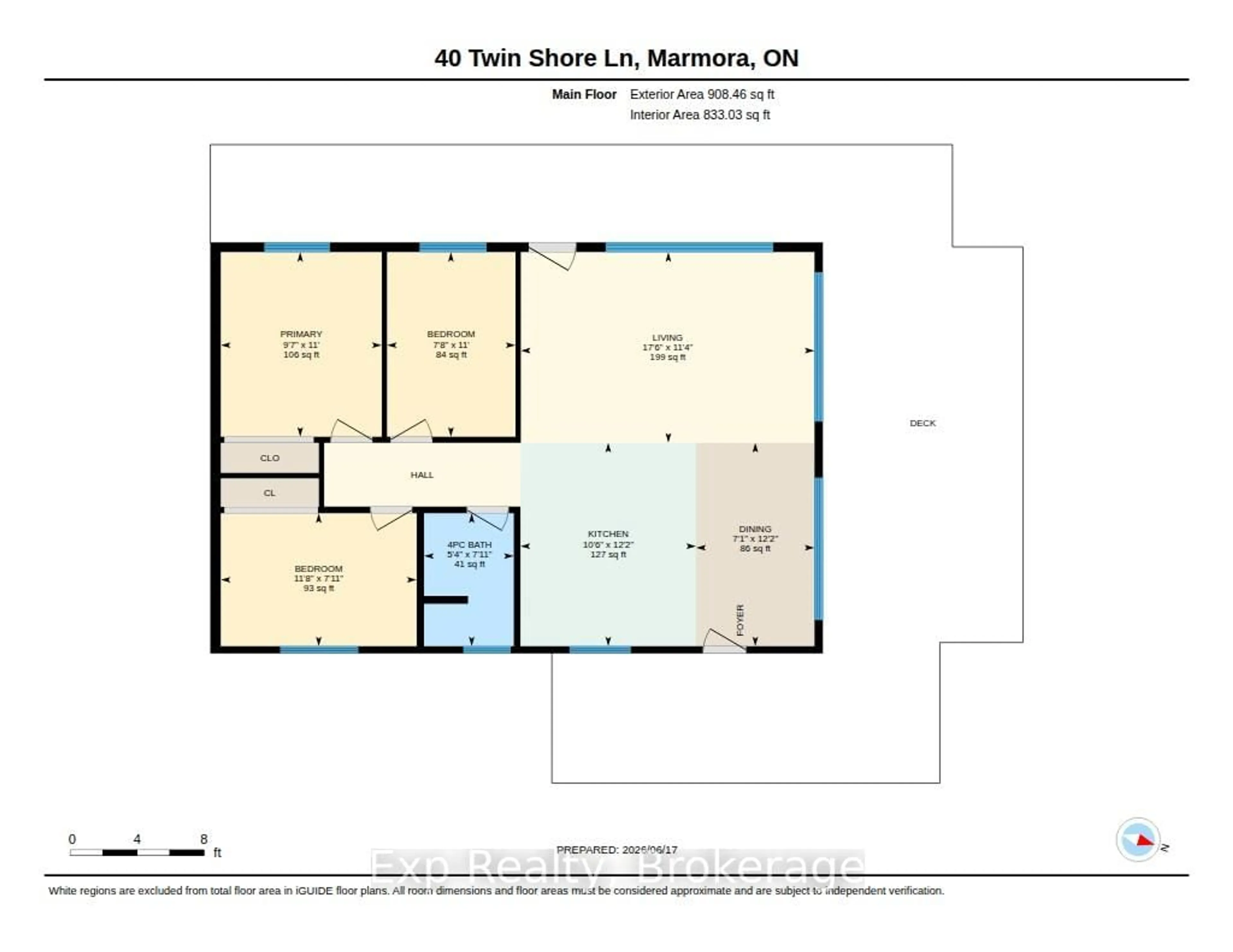 Floor plan for 40 Twin Shore Lane, Limoges Ontario K0K 2M0